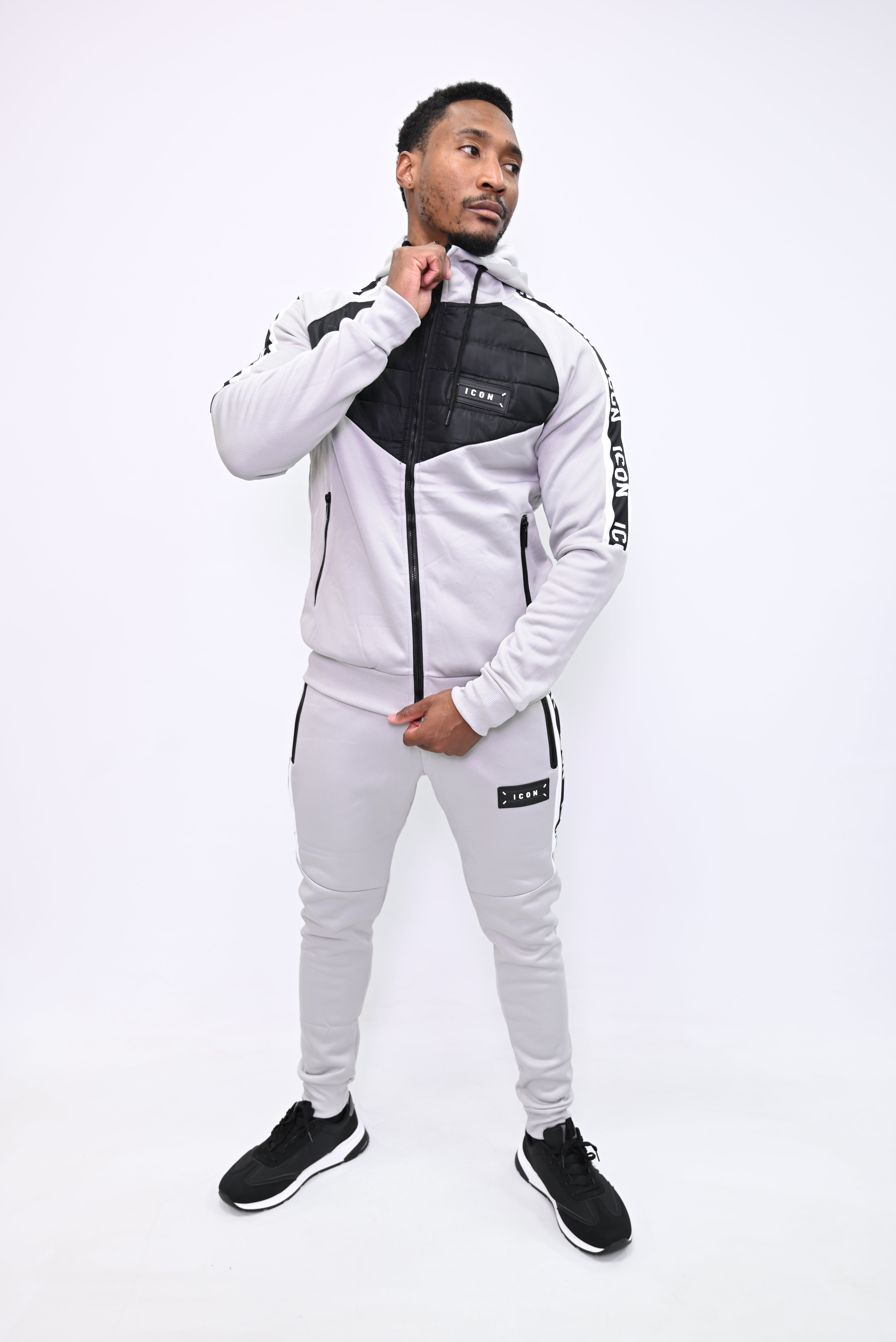 ShadowGrid Quilted Tracksuit ICON AH-7705A
