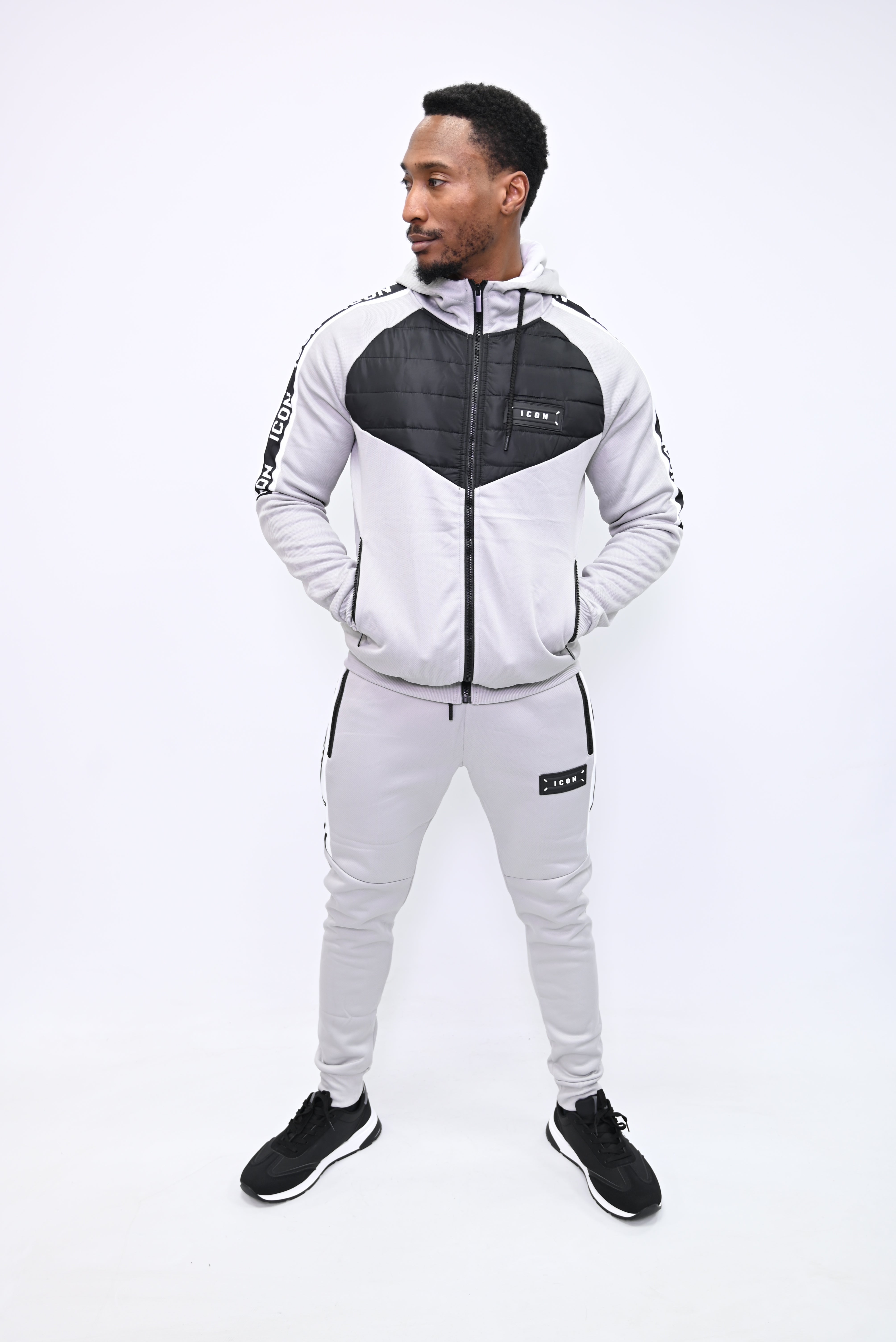 ShadowGrid Quilted Tracksuit ICON AH-7705A