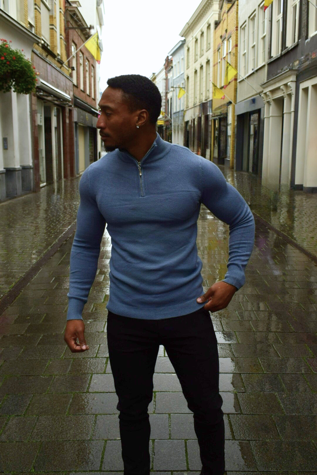 The Matteo Half-Zip