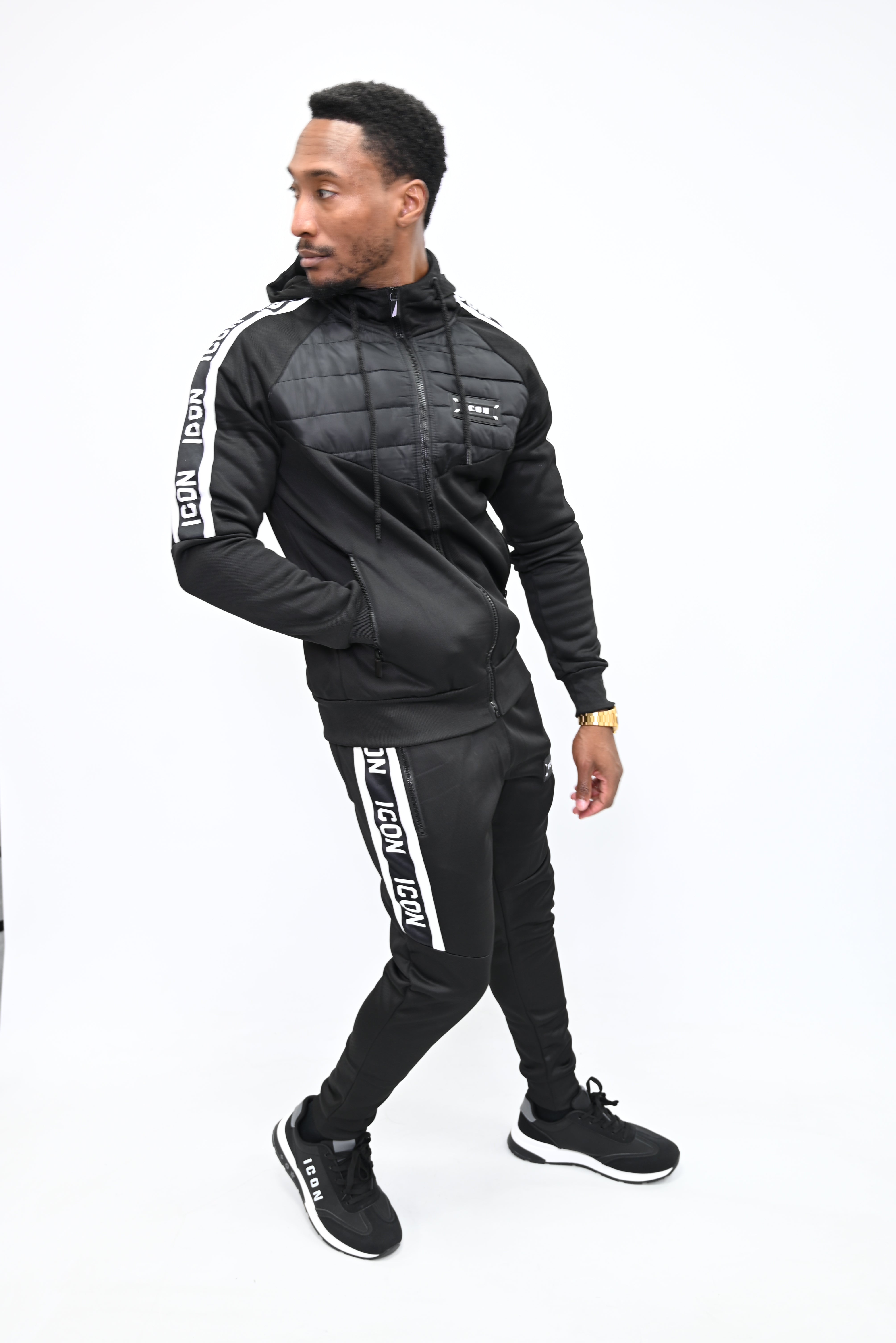 ShadowGrid Quilted Tracksuit ICON AH-7705A