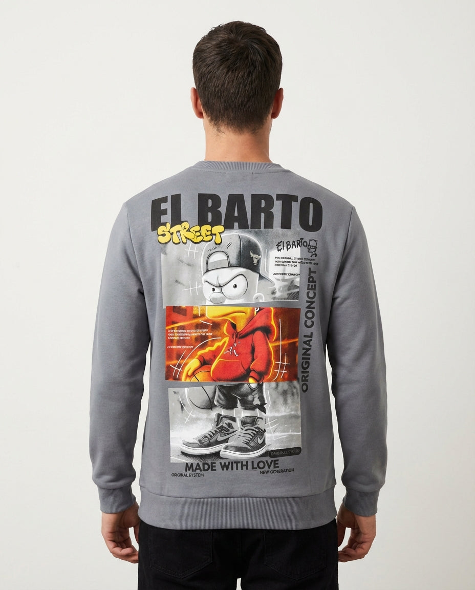 El Barto Zwart – Street Legacy Sweater 1422