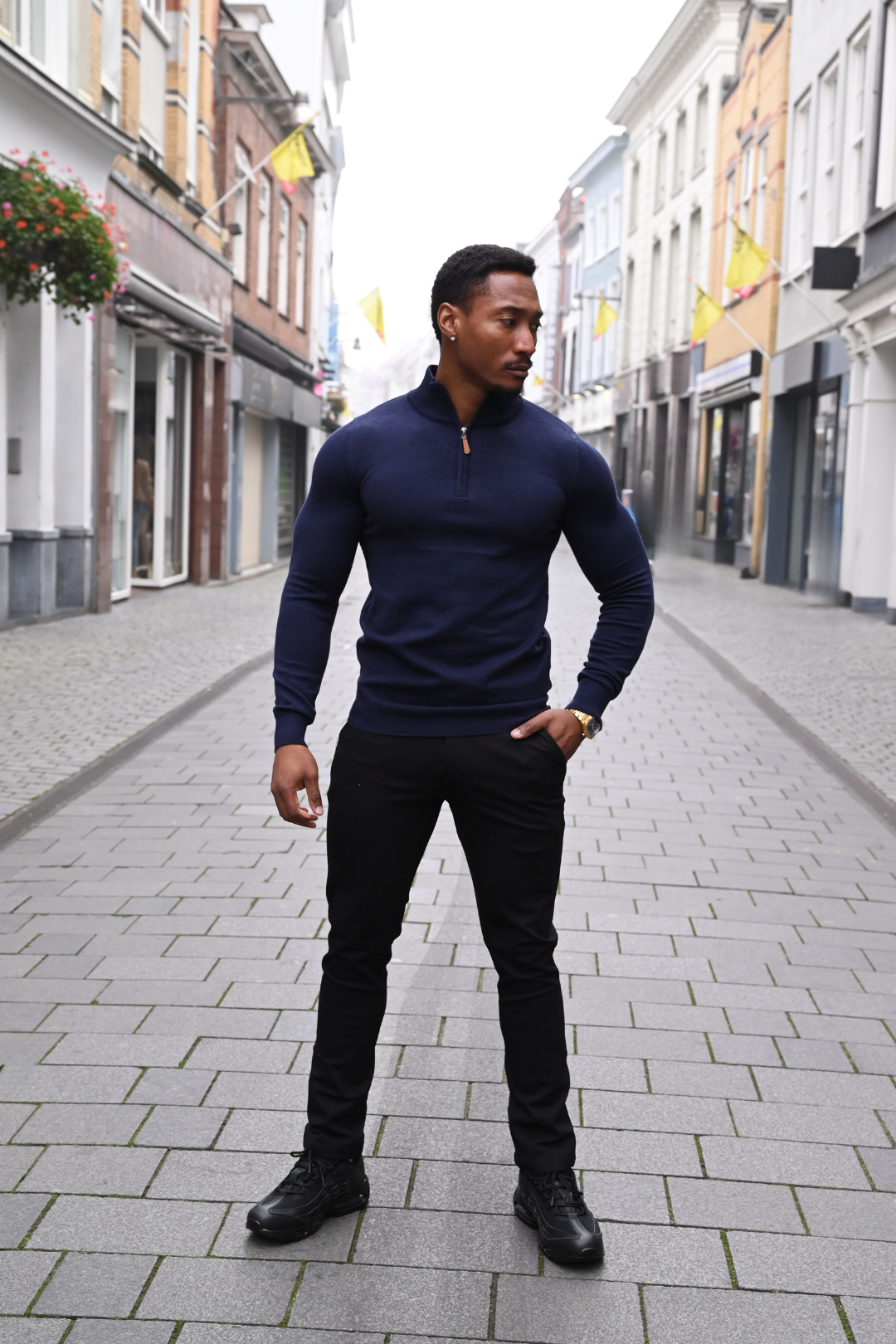 The Alessandro Half-Zip