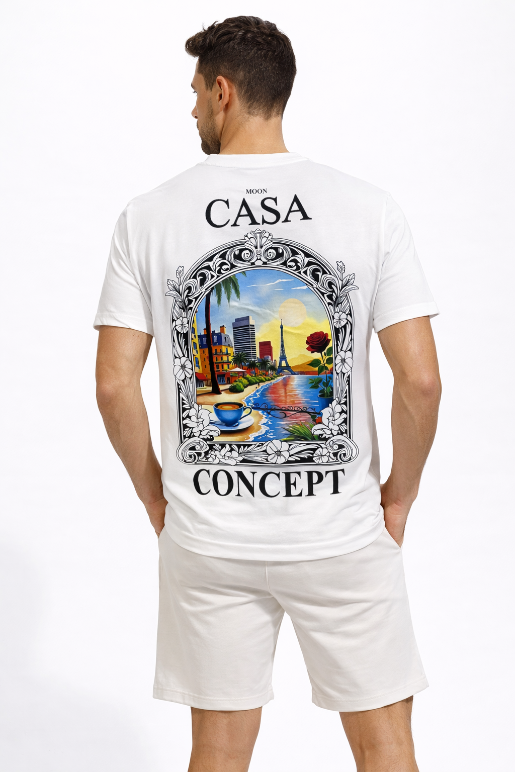 AURELIO Casa Concept Graphic T-Shirt – Black Luxury Edition 5133