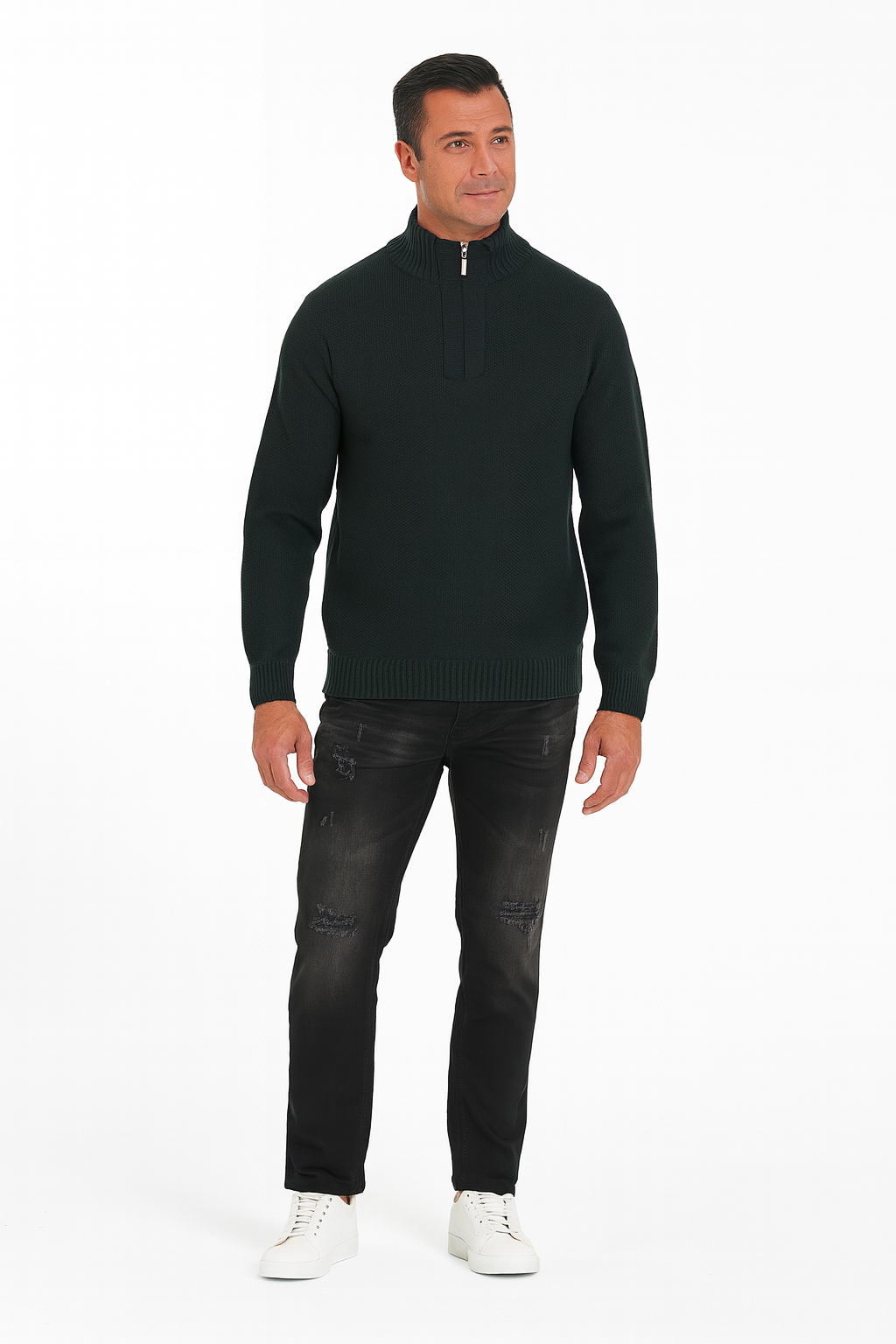 Halfzip trui Fleece G2429