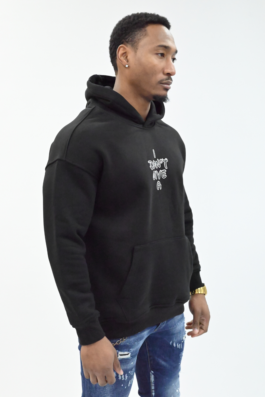 "I don't give a" Hoodie