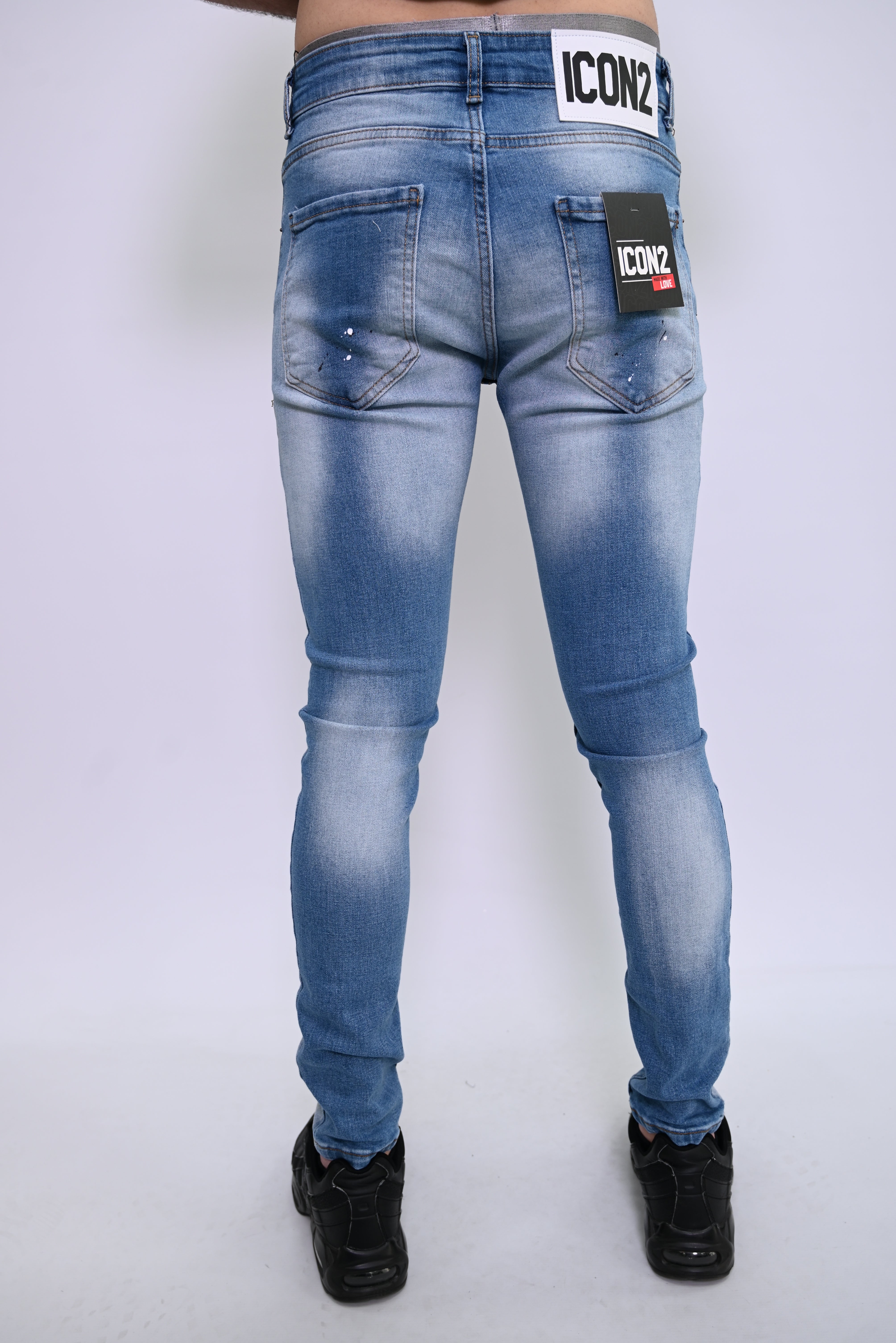 ICON2 Distressed Jeans 9398