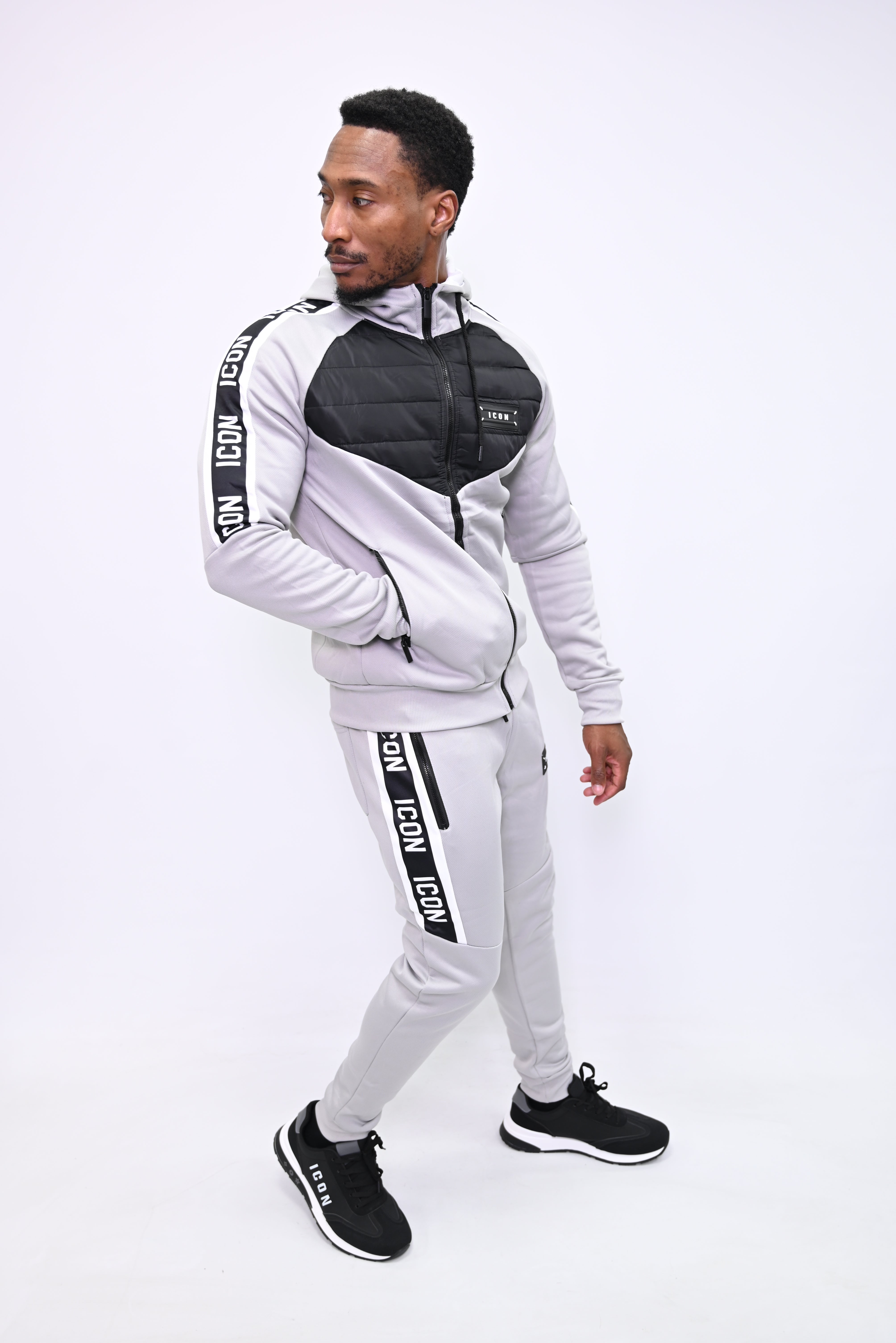 ShadowGrid Quilted Tracksuit ICON AH-7705A