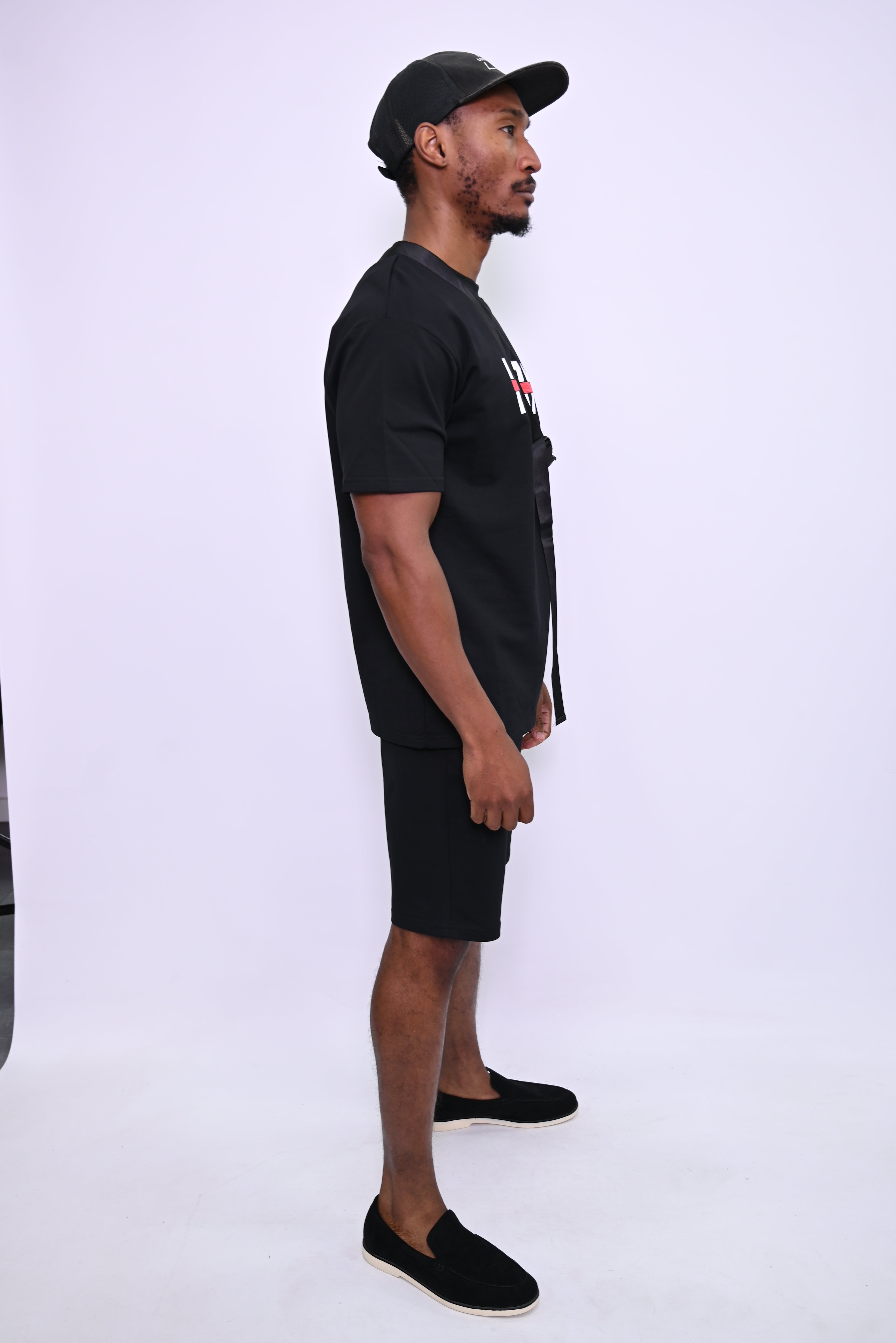 "ICON" Streetwear Set: T-shirt en Shorts TX-1112-1