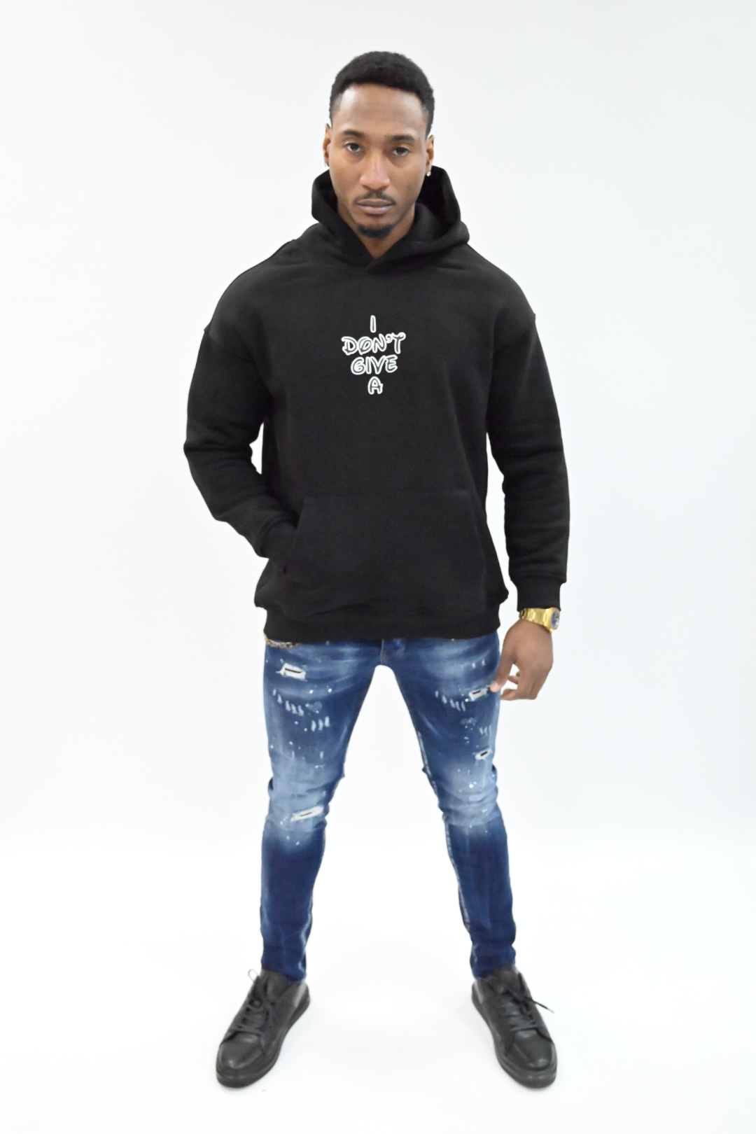 "I don't give a" Hoodie