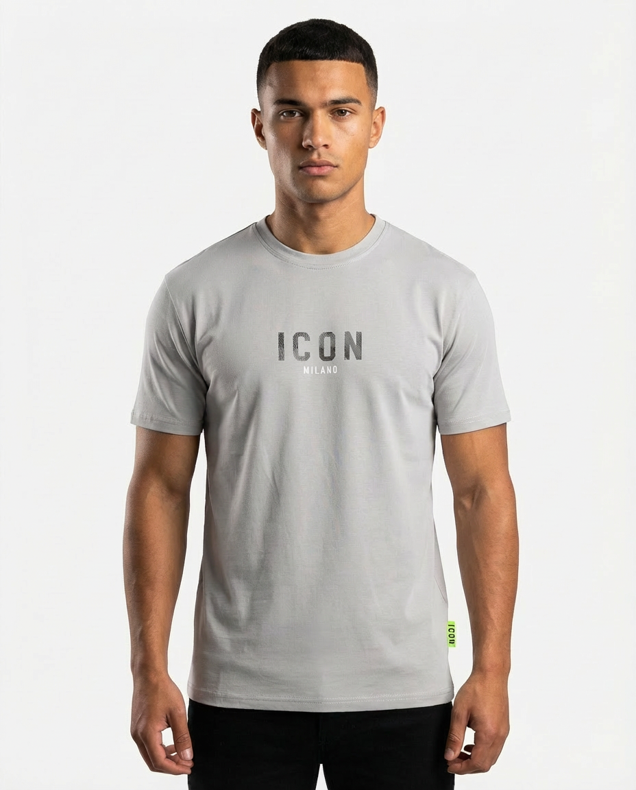ICON Milano Tee – Bold Front & Back Edition QQ-1852