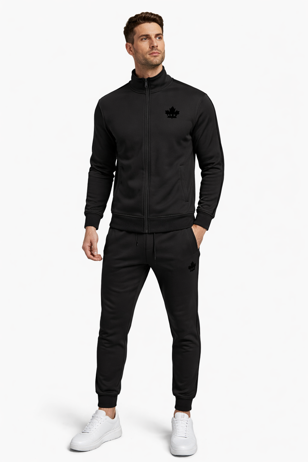 Heren Trainingspak – Slim Fit – Stretch –Premium Tracksuit Set ICON FF-6117