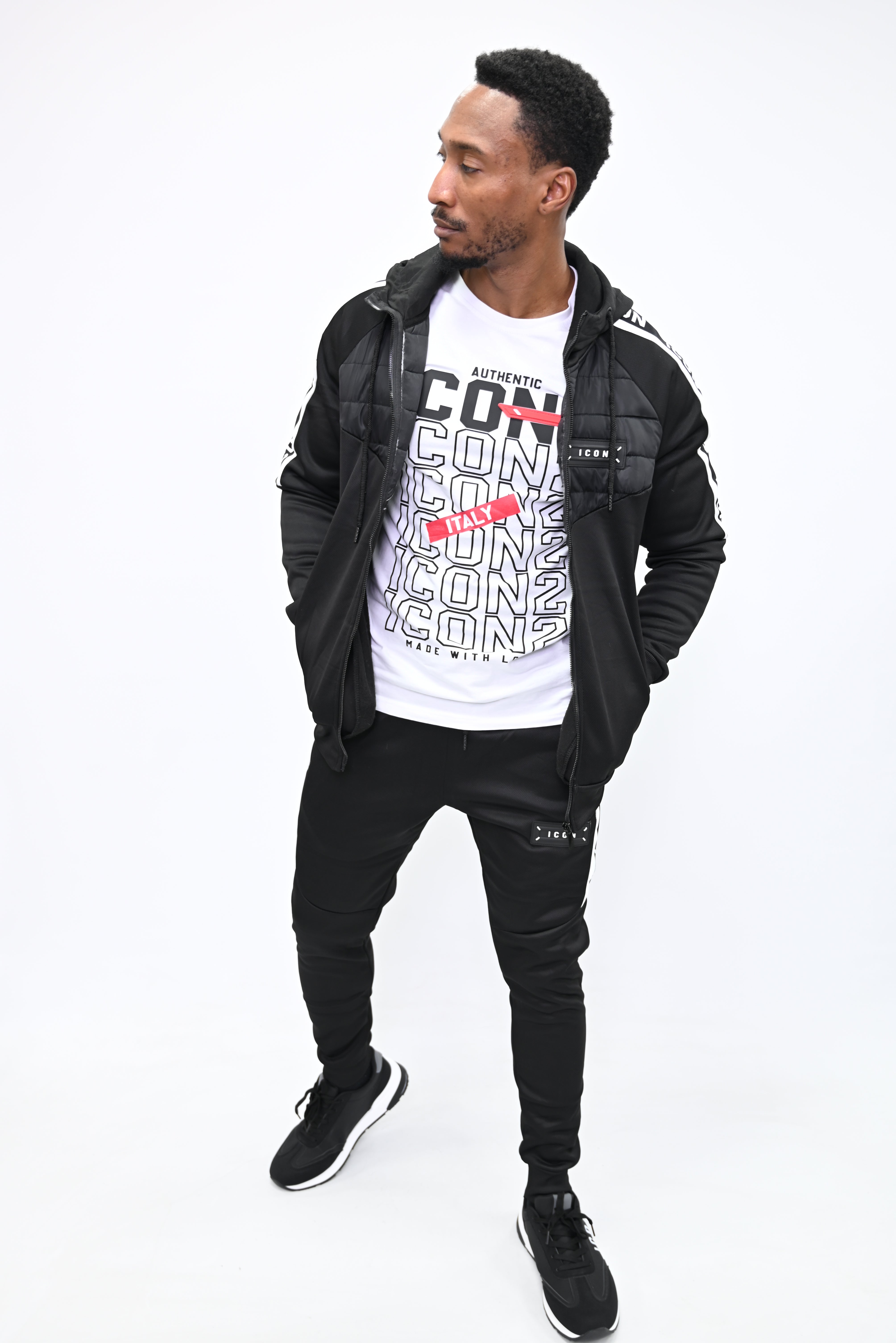 ShadowGrid Quilted Tracksuit ICON AH-7705A