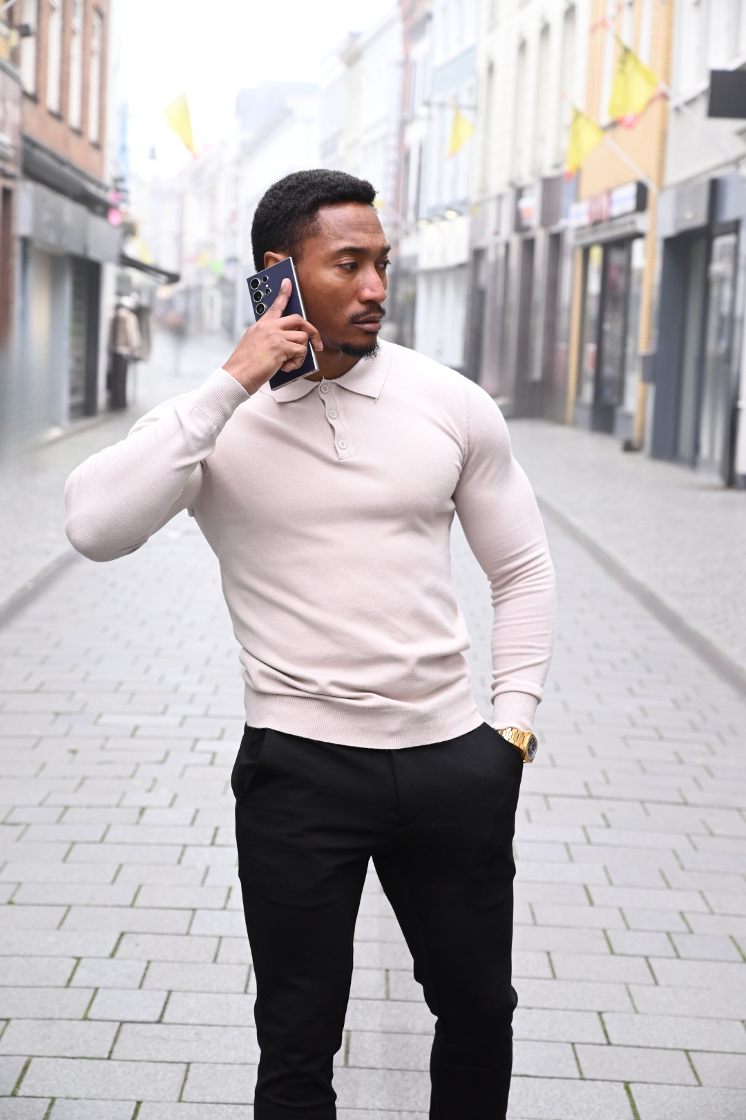 The Enrico Longsleeve Polo