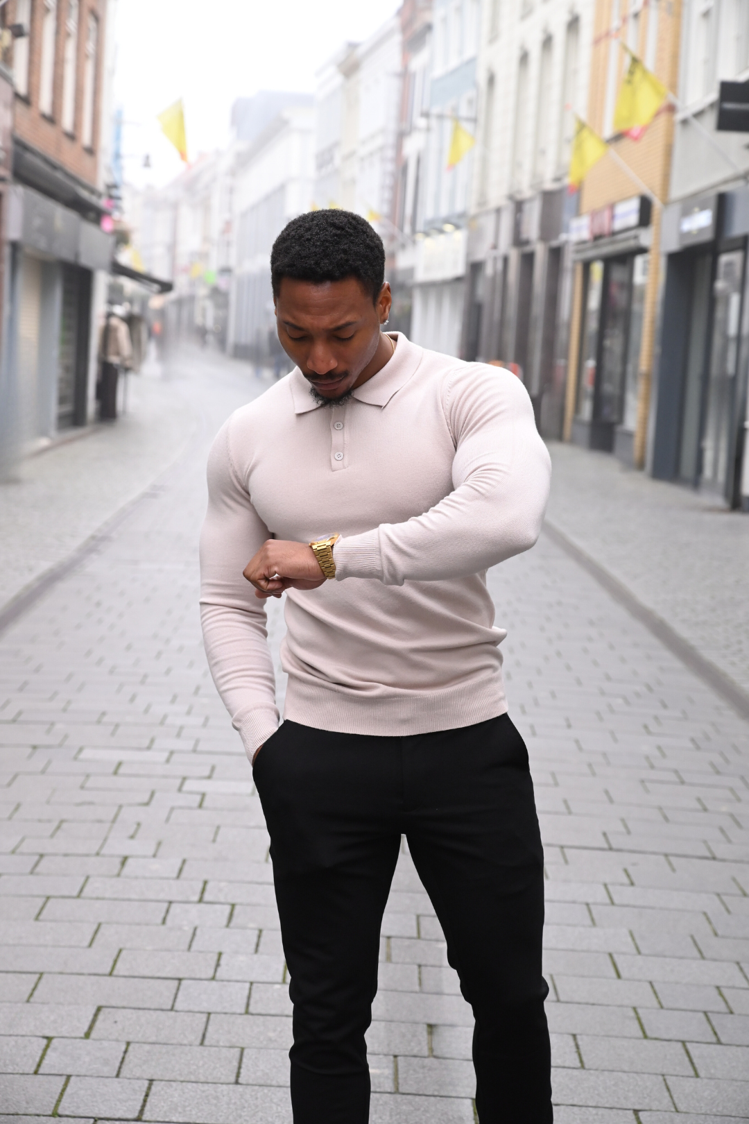 The Enrico Longsleeve Polo