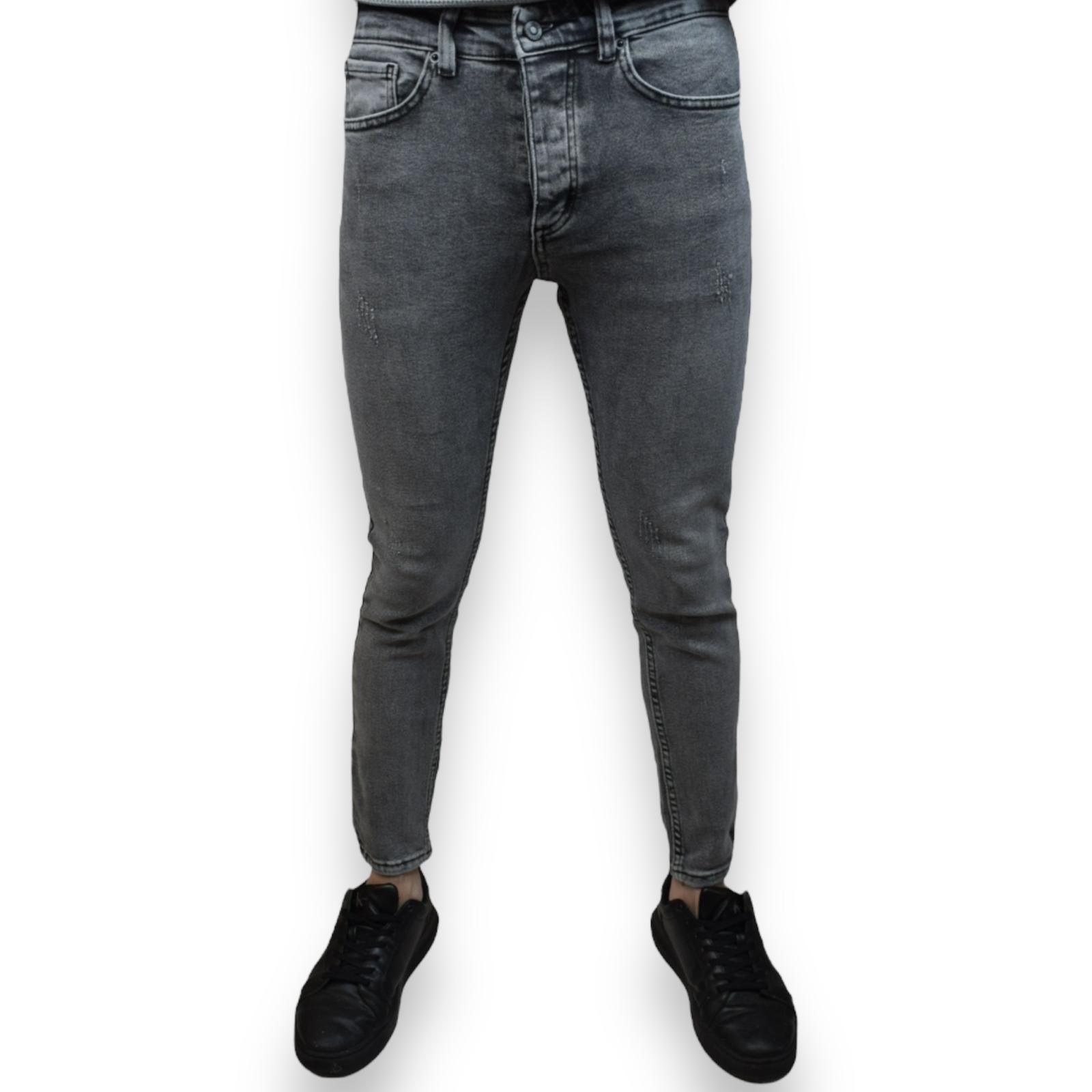 Heren jeans icon grijs 3M45534-1001