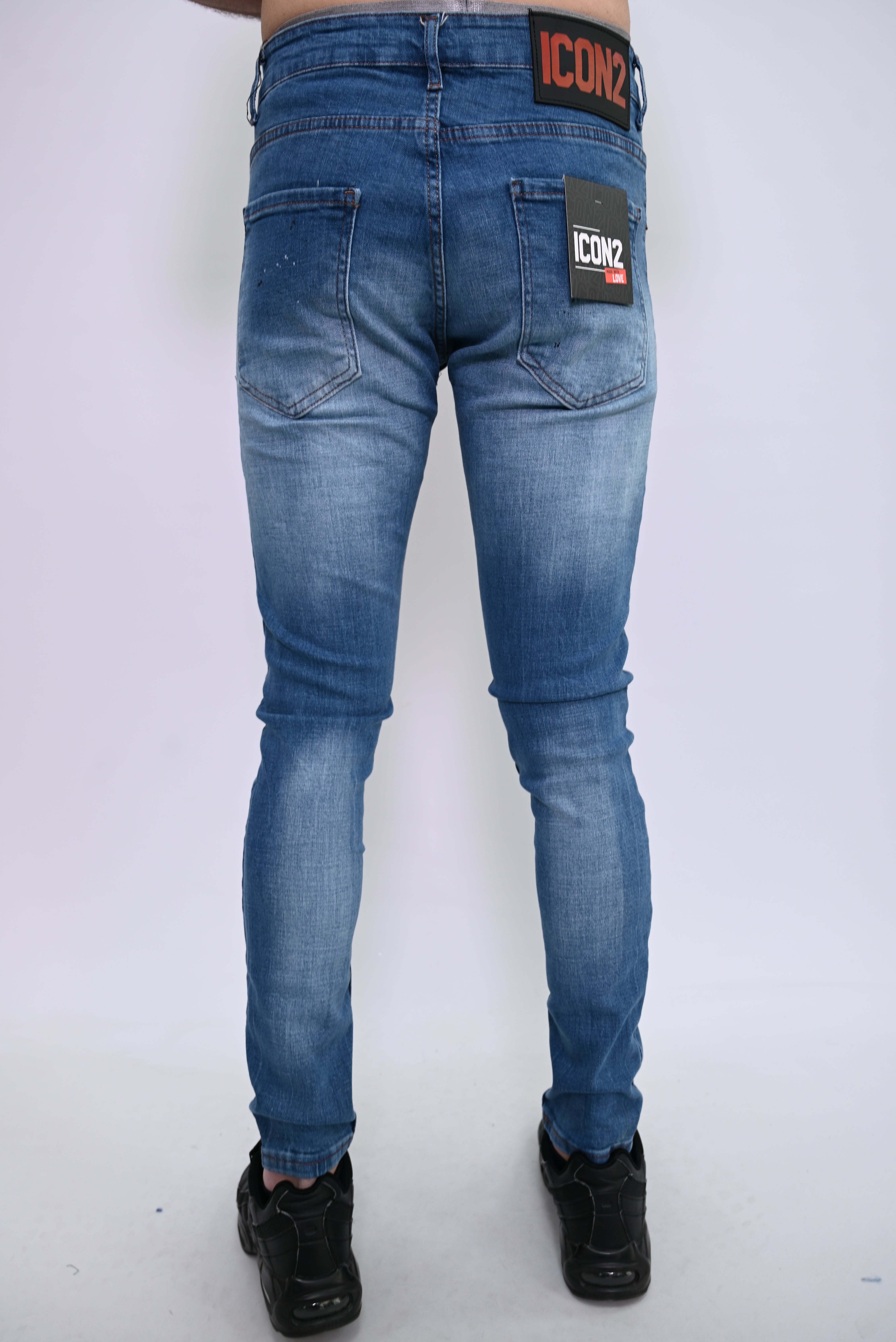 ICON2 Distressed Jeans 9303