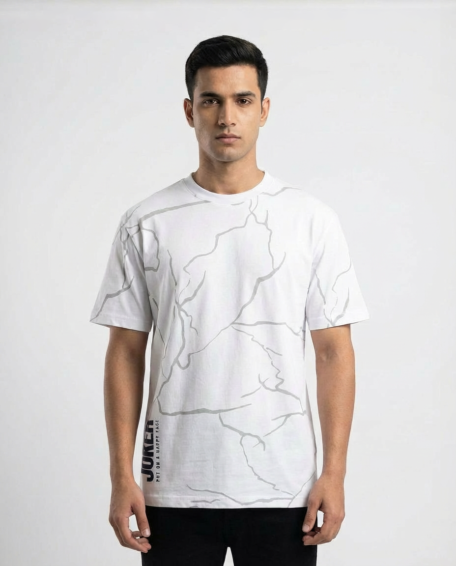 JOKER | Donkere Bliksem – Verticale Statement Tee FX-025