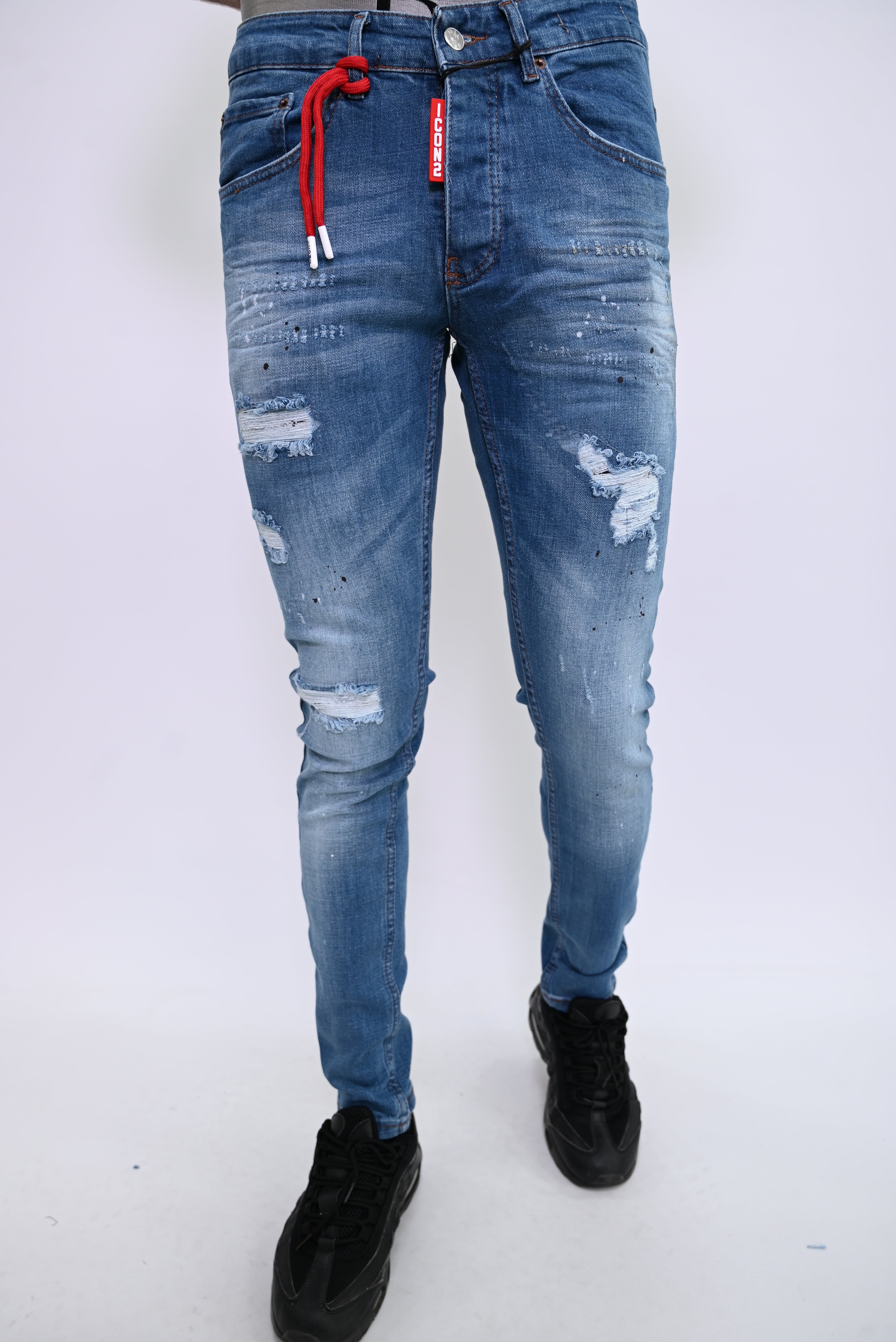 ICON2 Distressed Jeans 9303