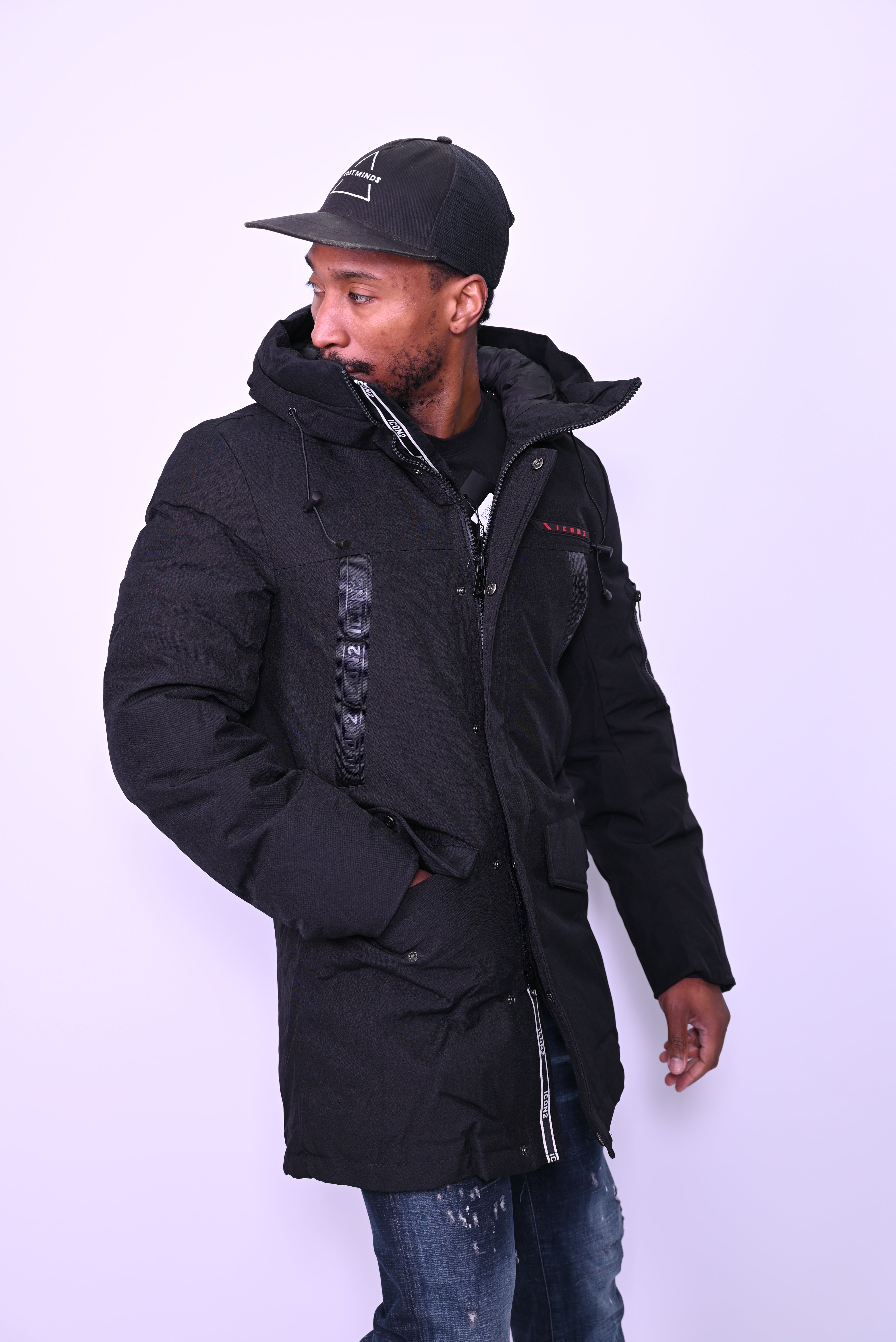Winterjacket ICON Zwarte Code B3299