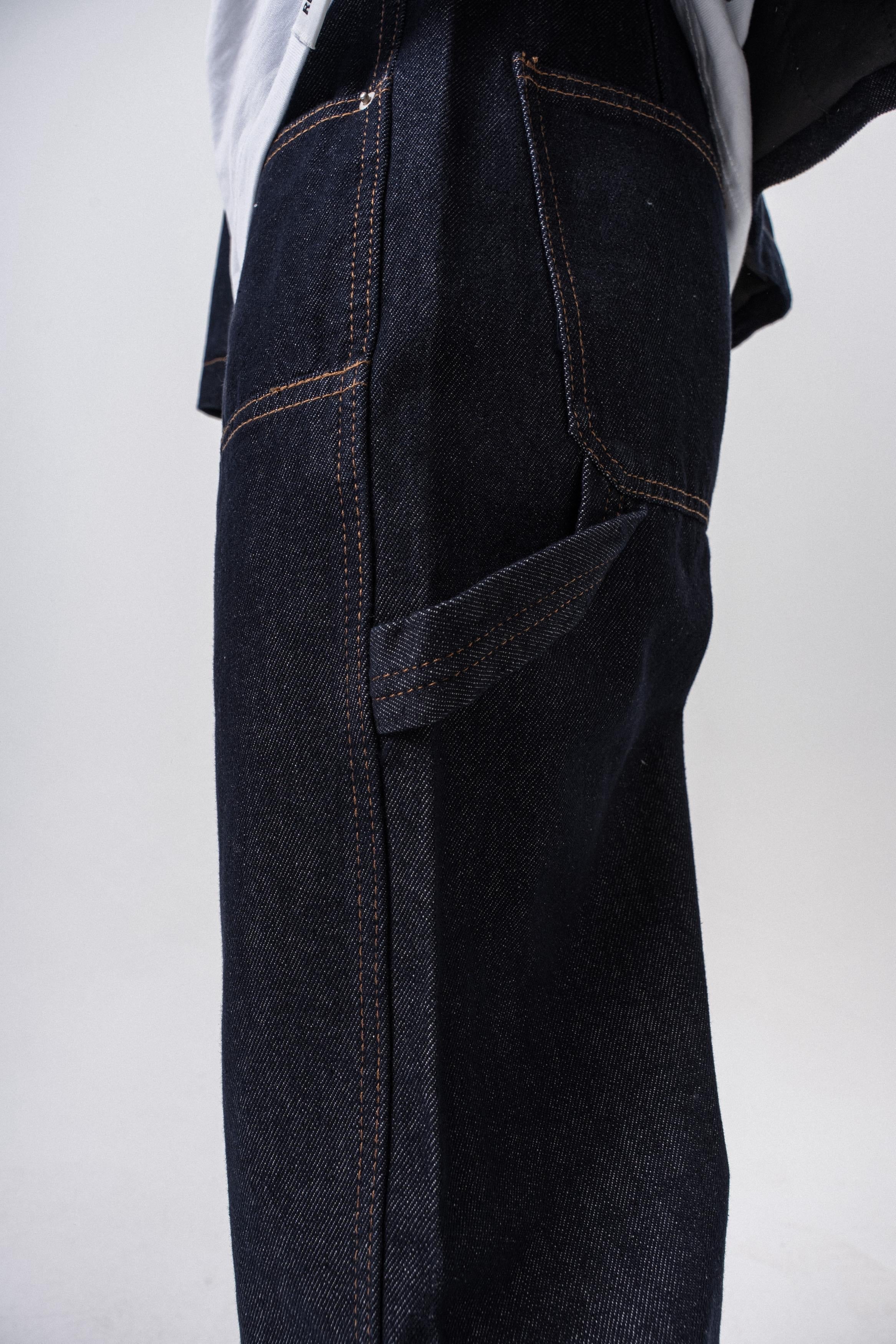 Urban Craft Wideleg Jeans – Raw Indigo HS-018