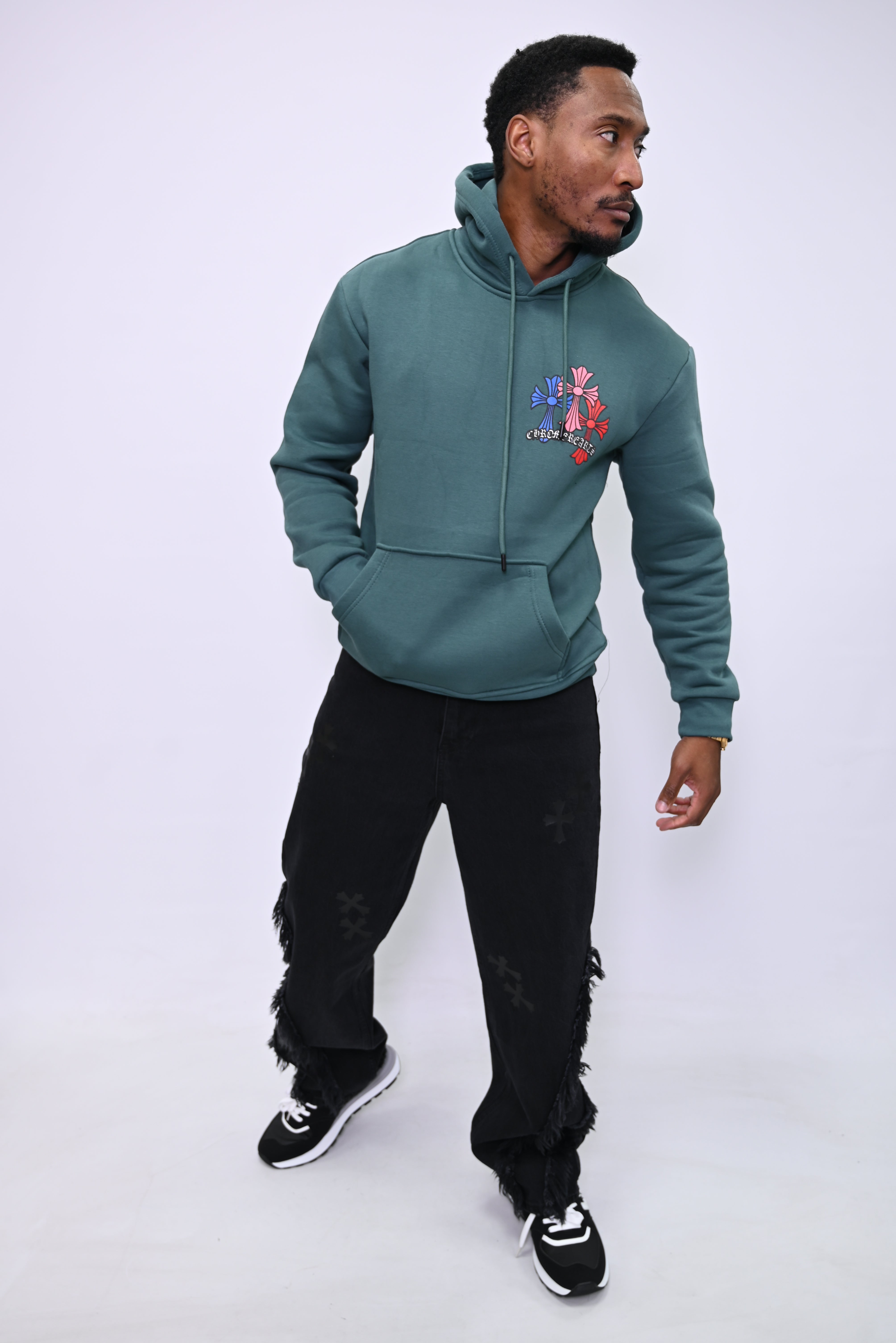Chrome Bloom Hoodie