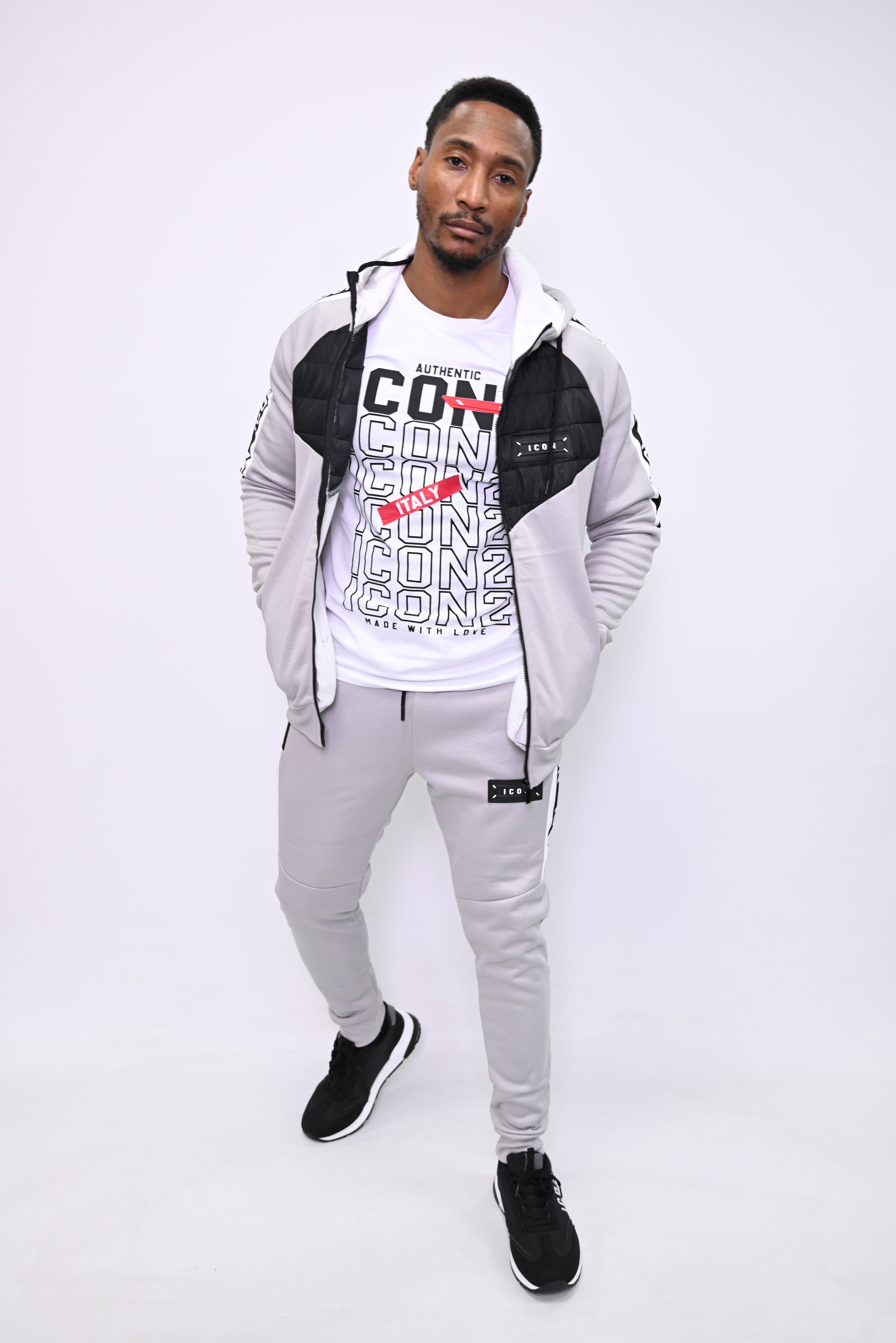 ShadowGrid Quilted Tracksuit ICON AH-7705A