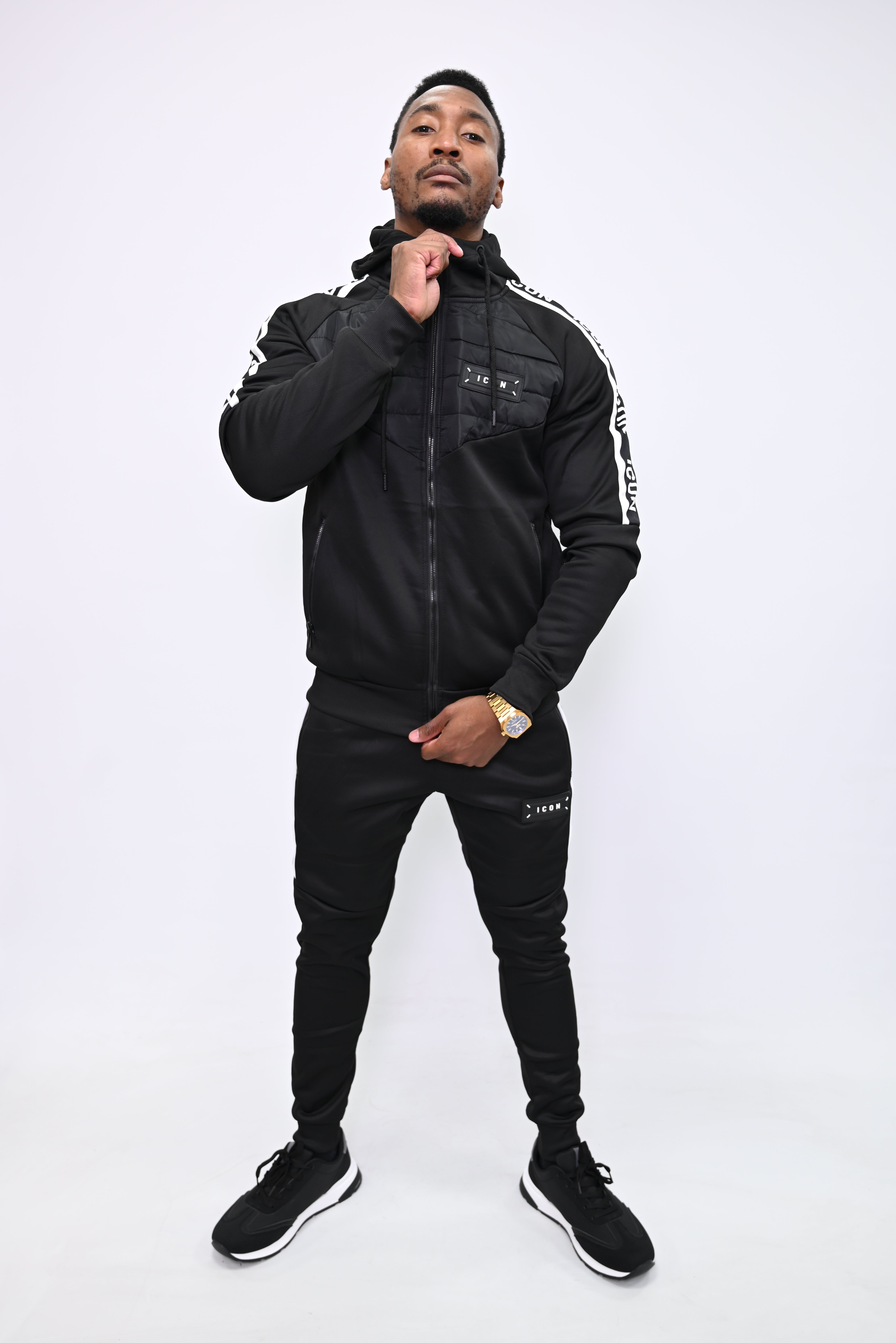 ShadowGrid Quilted Tracksuit ICON AH-7705A