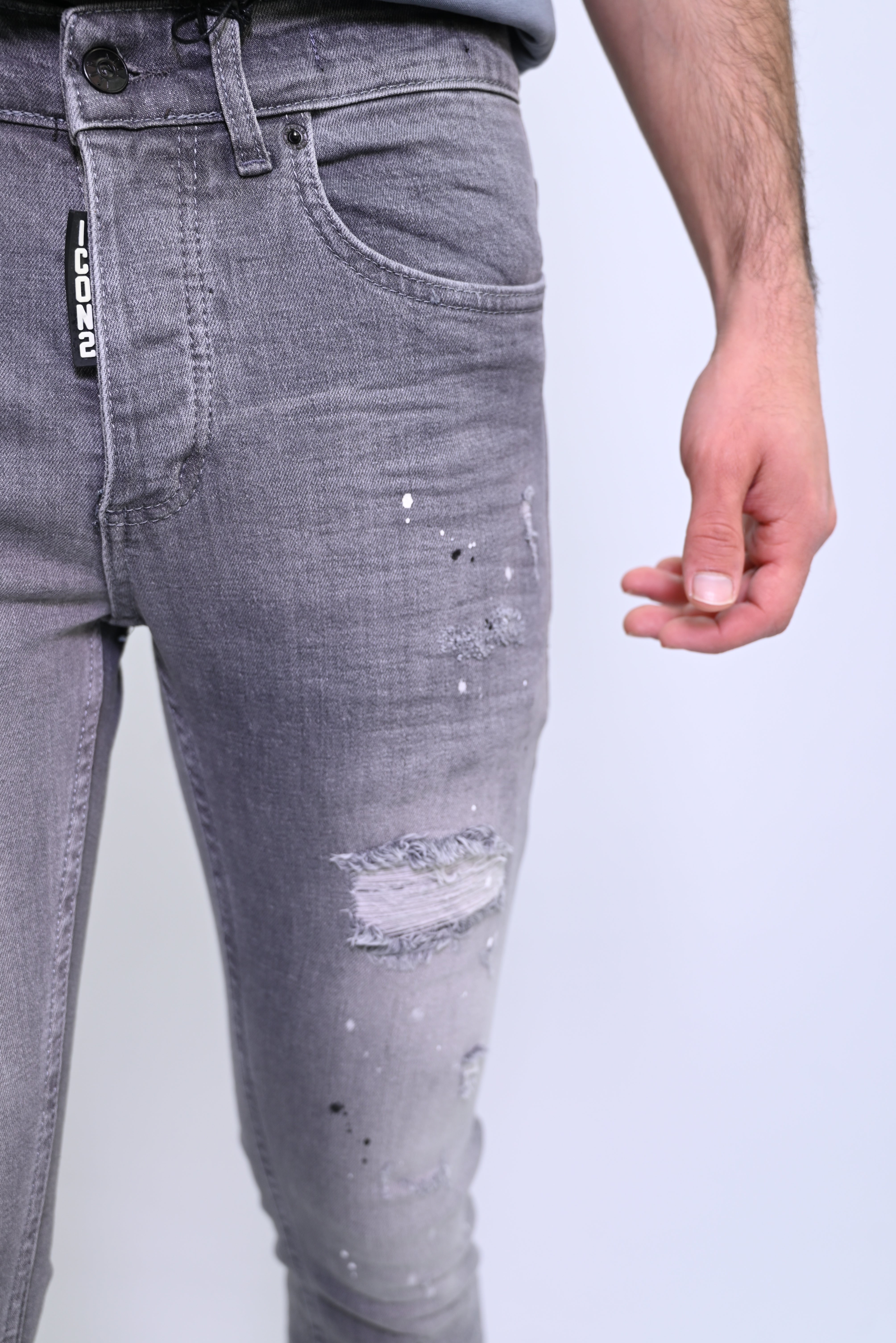 ICON2 Distressed Jeans 9304