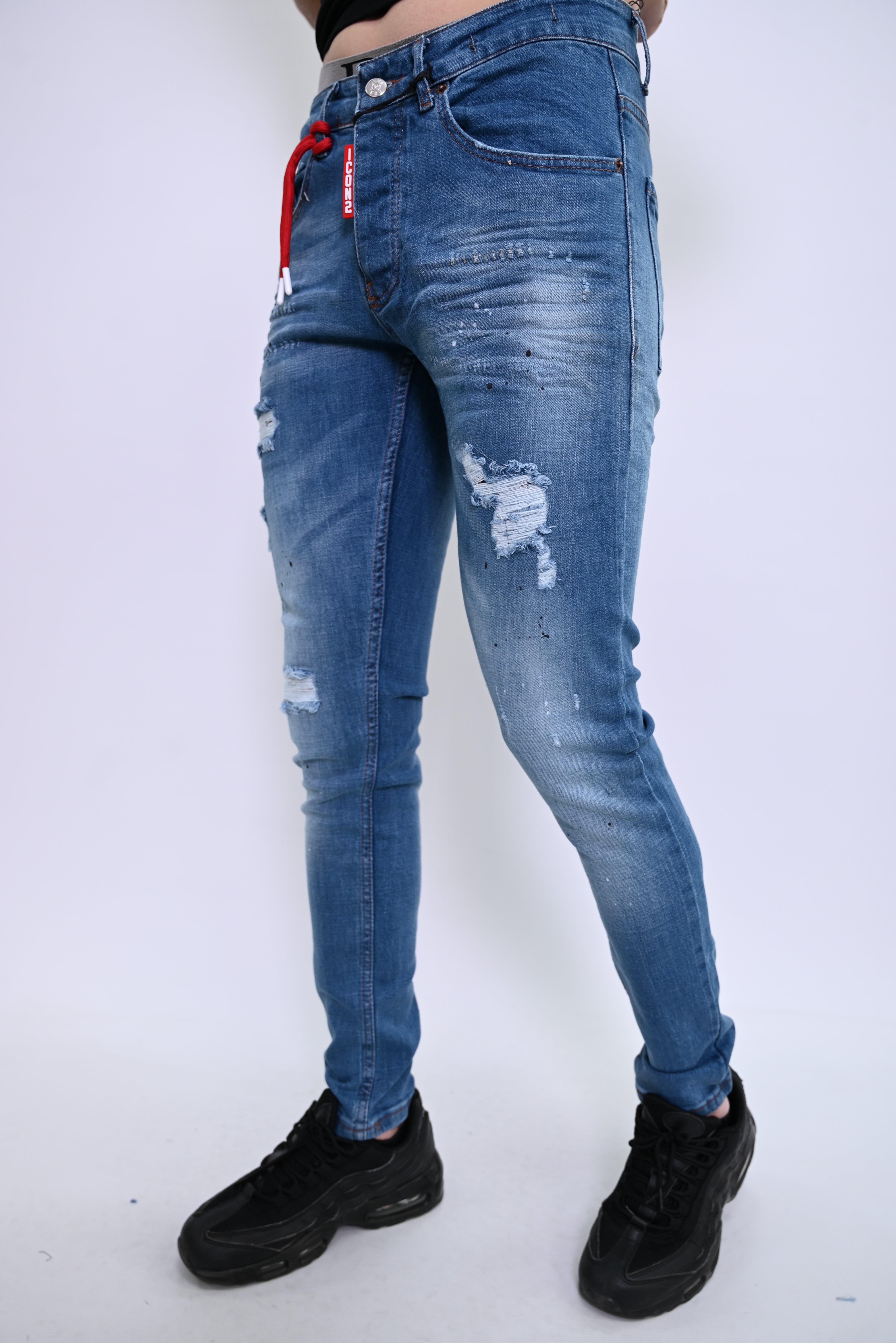 ICON2 Distressed Jeans 9303