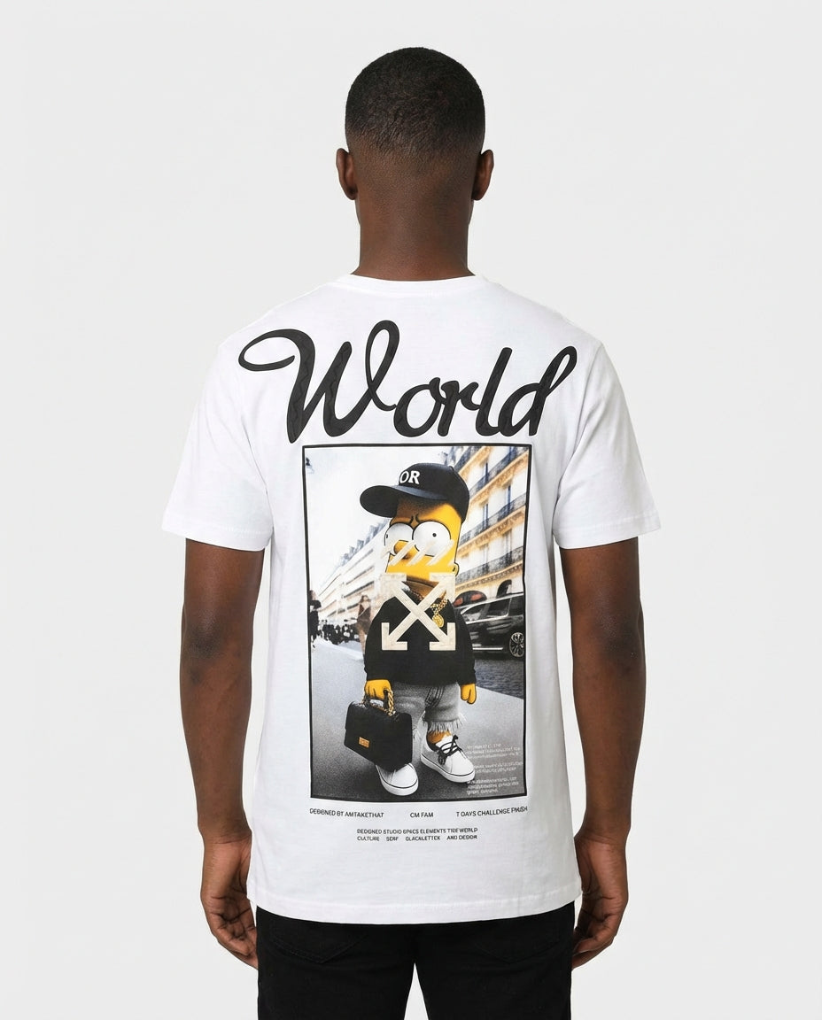 WORLD | Bart Briefcase – White City Tee FX-078