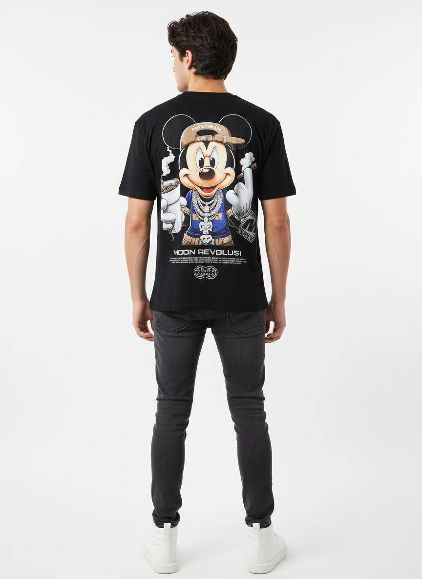 Moon Revolusi Urban Graphic Tee T-shirt FX-230