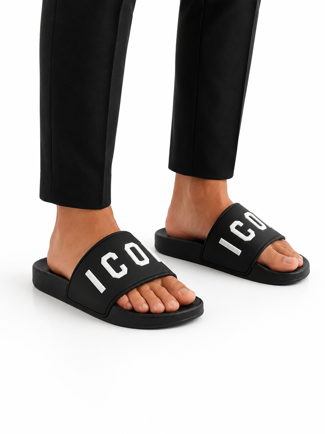 Zwart – Icon Slide Black HE1726-3