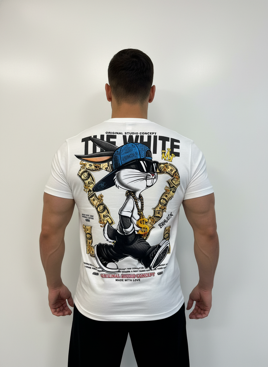 Royal Street Bunny T-Shirt – Black Gold Edition 5125