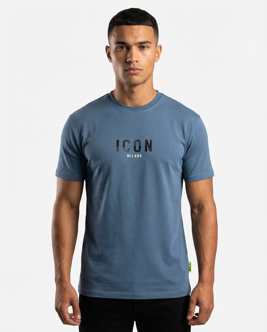 ICON Milano Tee – Bold Front & Back Edition QQ-1852