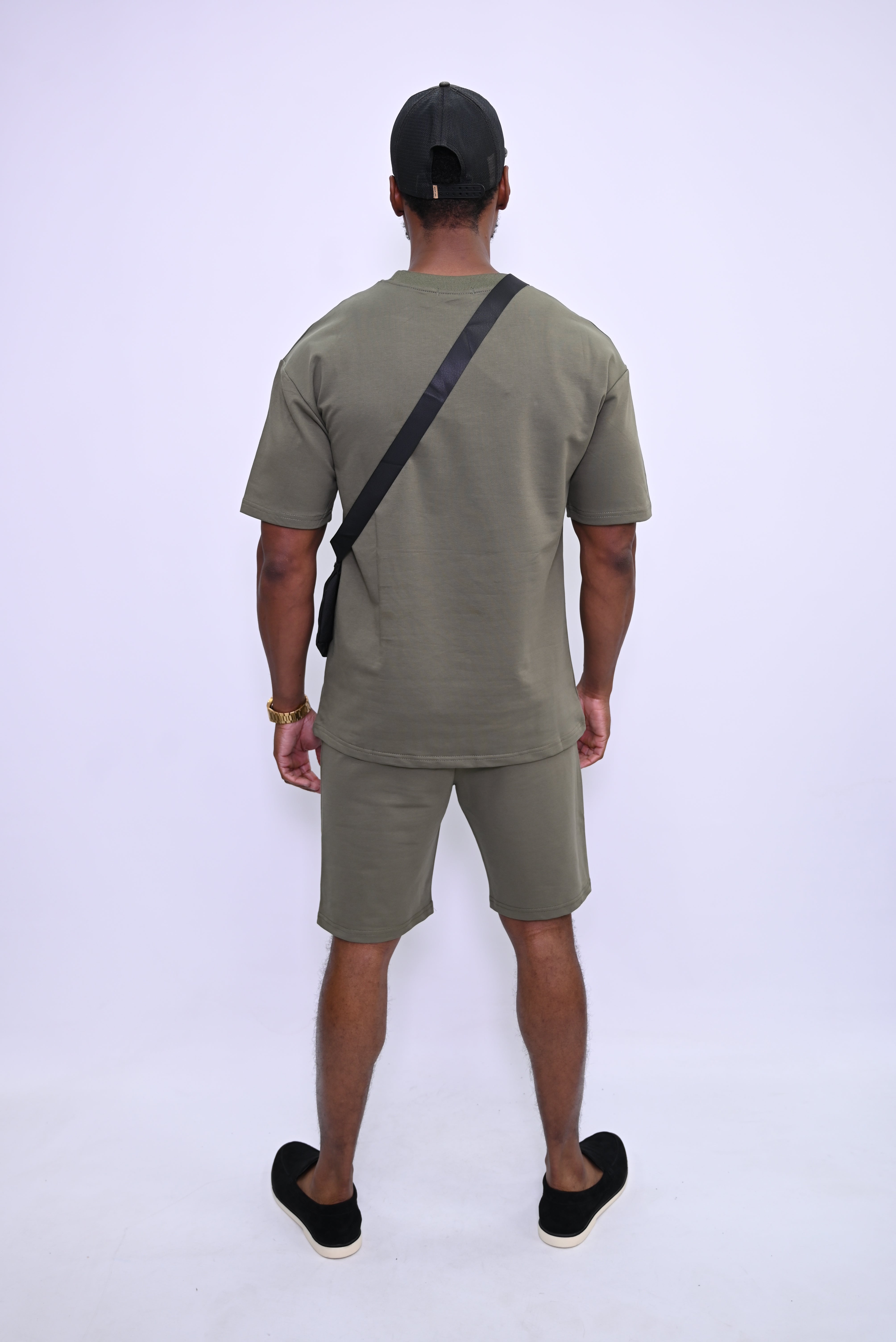 "ICON" Streetwear Set: T-shirt en Shorts TX-1112-1