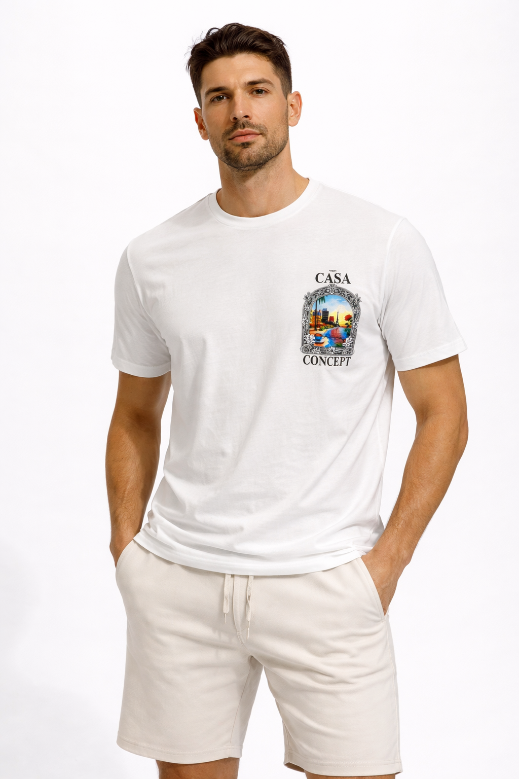 AURELIO Casa Concept Graphic T-Shirt – Black Luxury Edition 5133