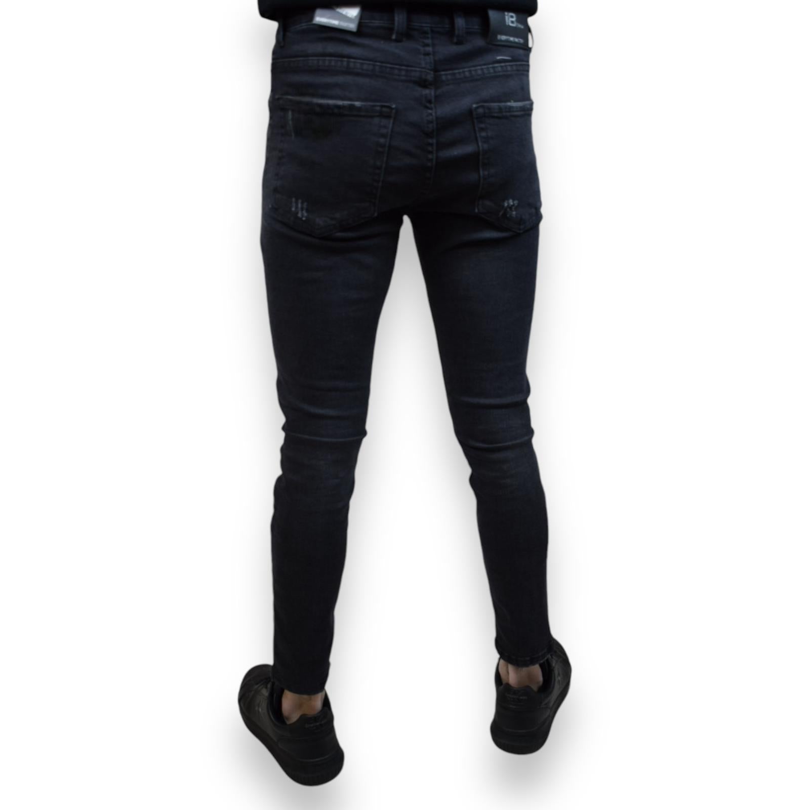 Heren jeans icon donker grijs 2M48879-1001