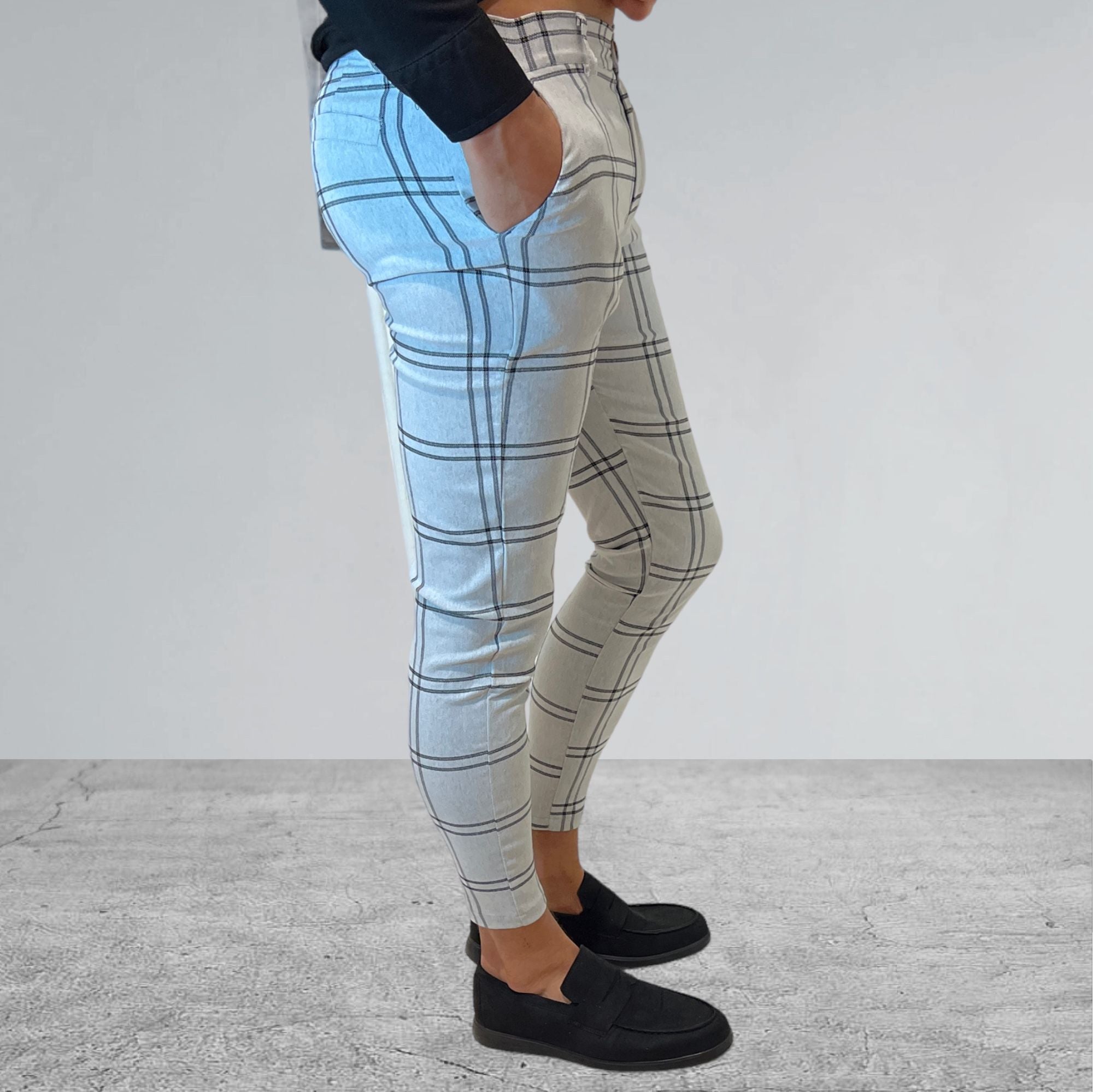 Heren pantalon stretch 10155-5