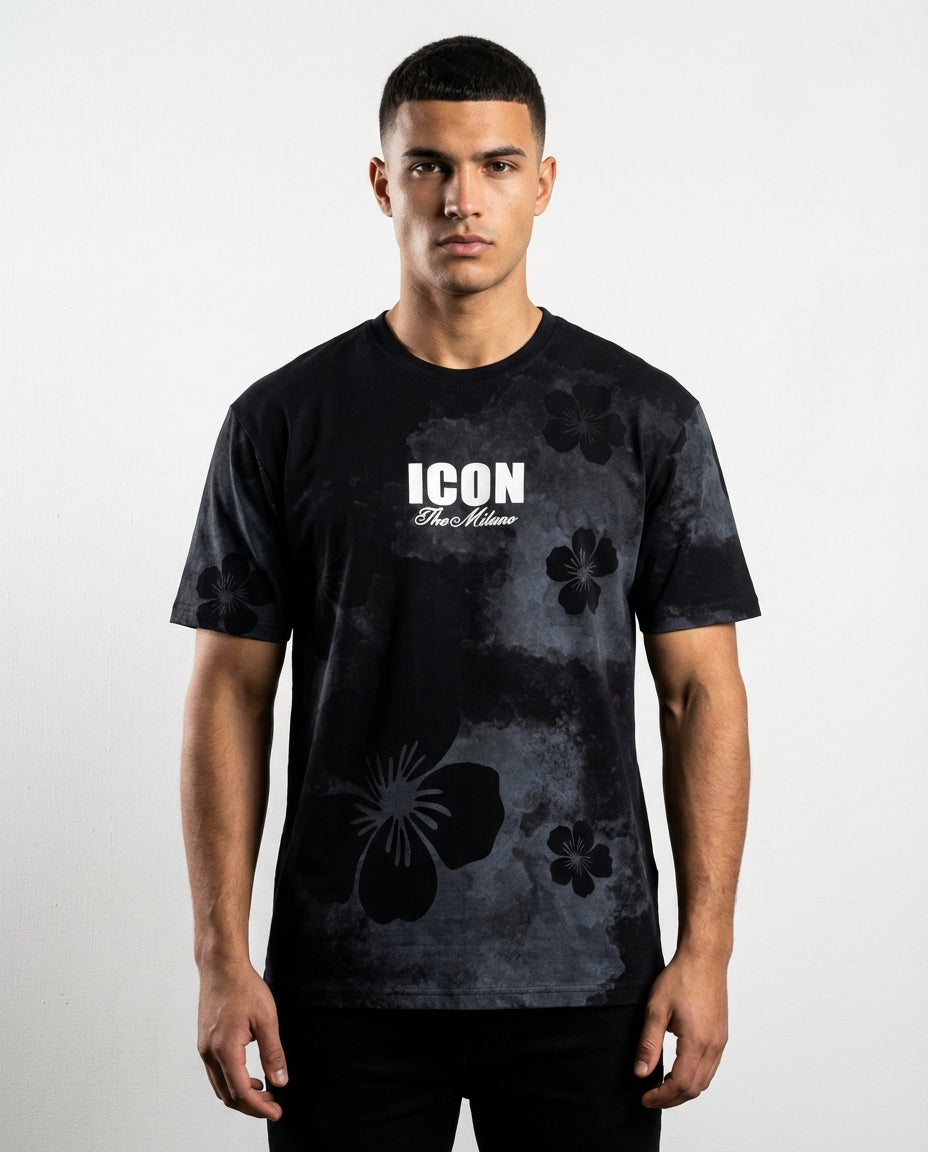 ICON Milano Tee – Floral Statementwear QQ-1809