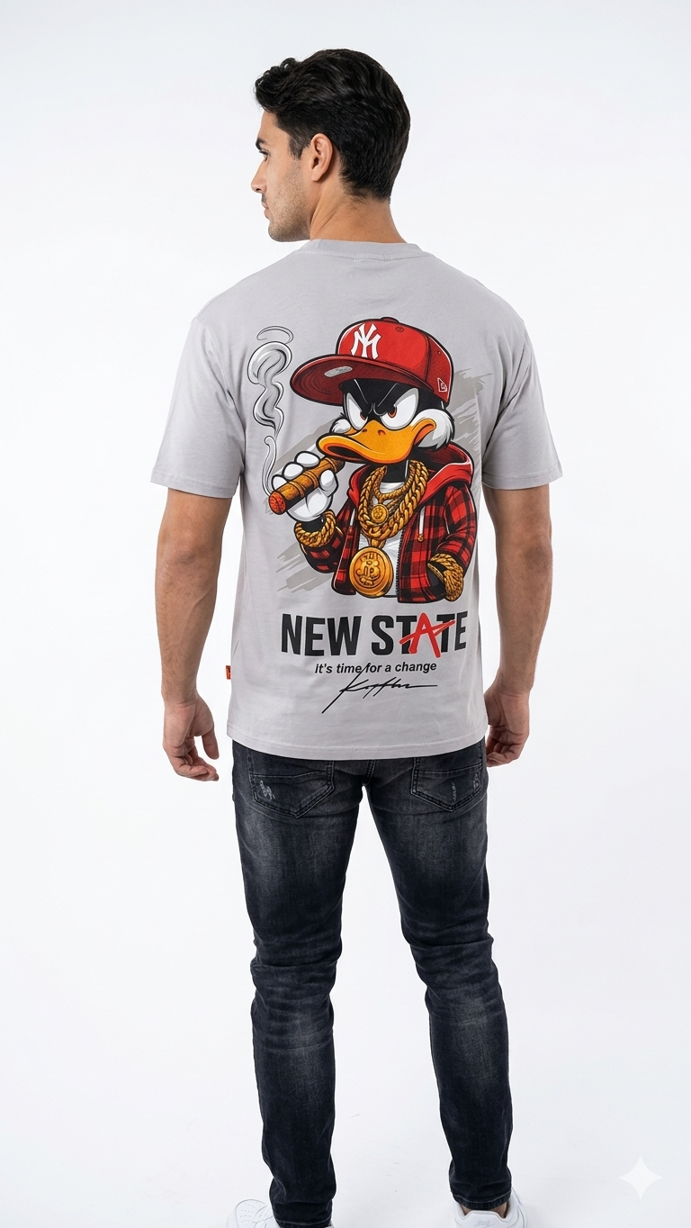 Urban Duck Graphic T-Shirt – New State Edition QQ-1993