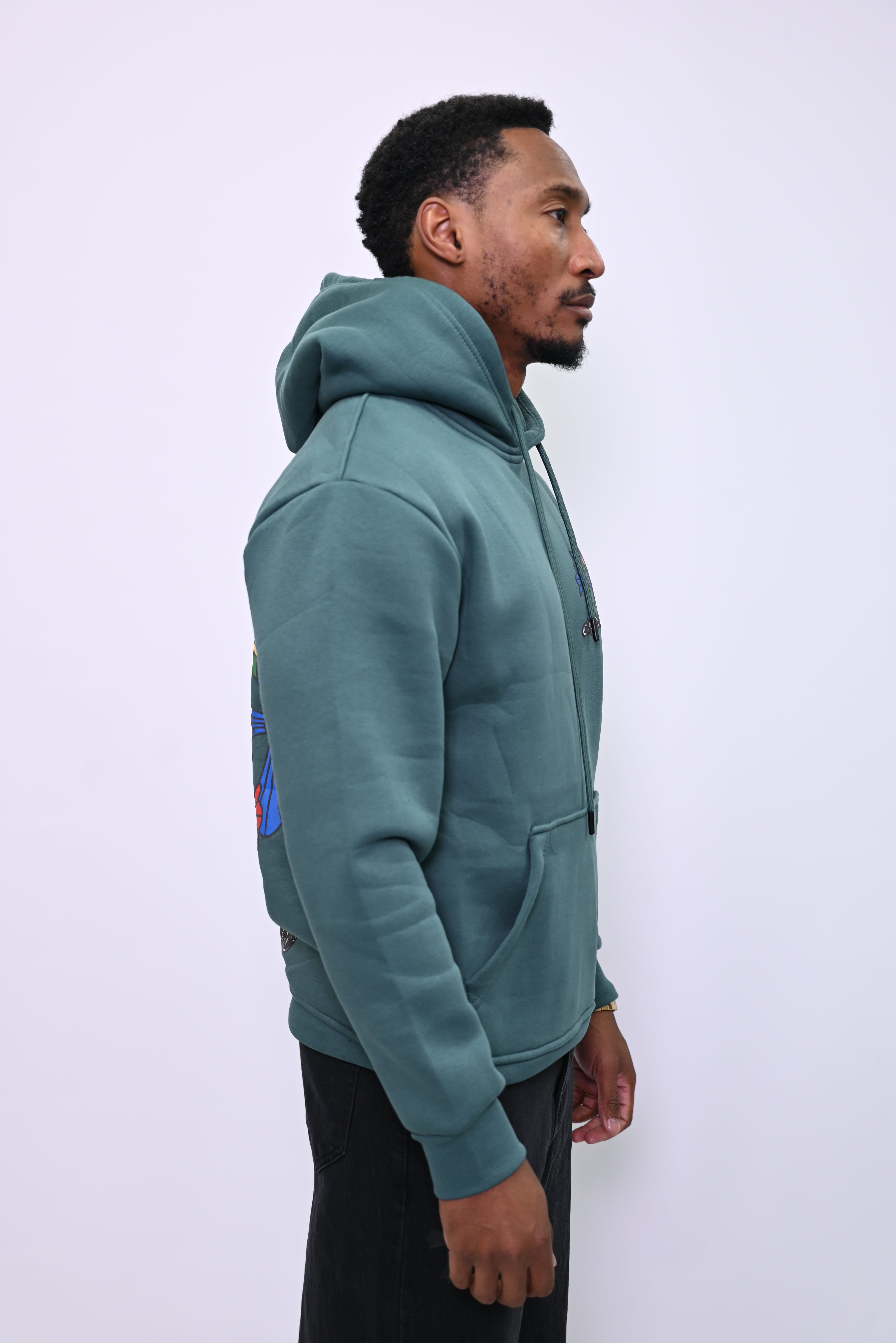 Chrome Bloom Hoodie