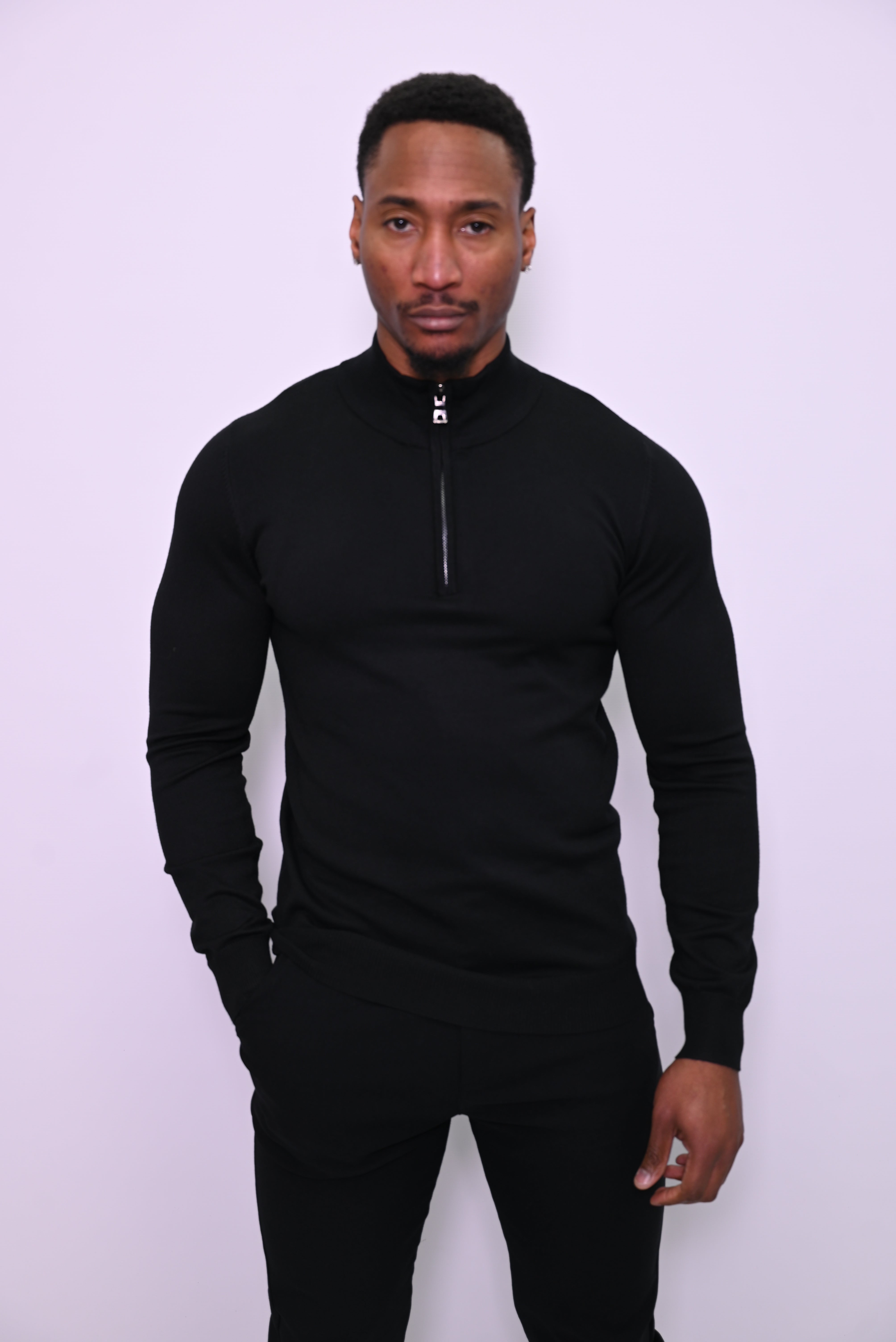 Halfzip trui Leonardo M606