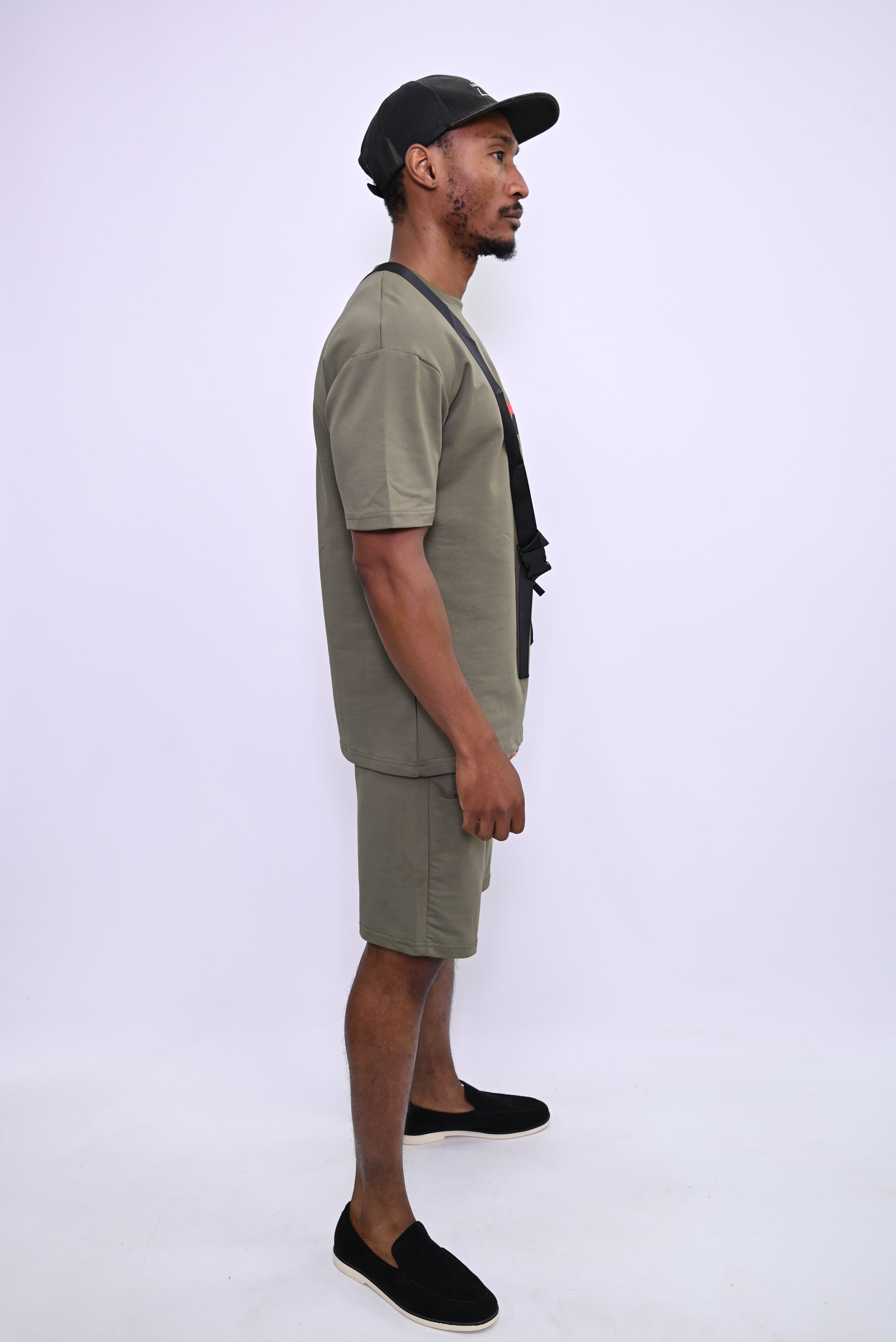"ICON" Streetwear Set: T-shirt en Shorts TX-1112-1