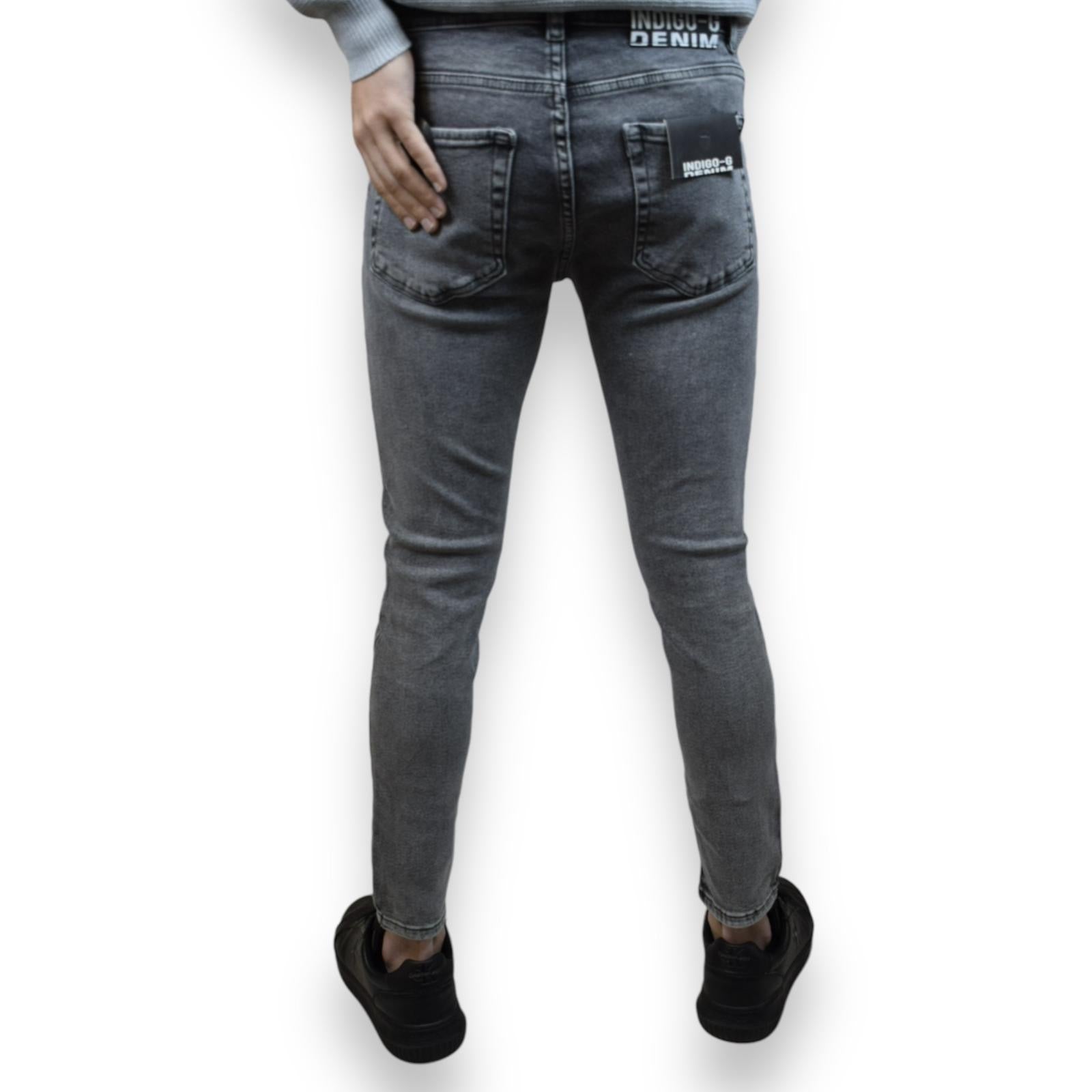 Heren jeans icon grijs 3M45534-1001