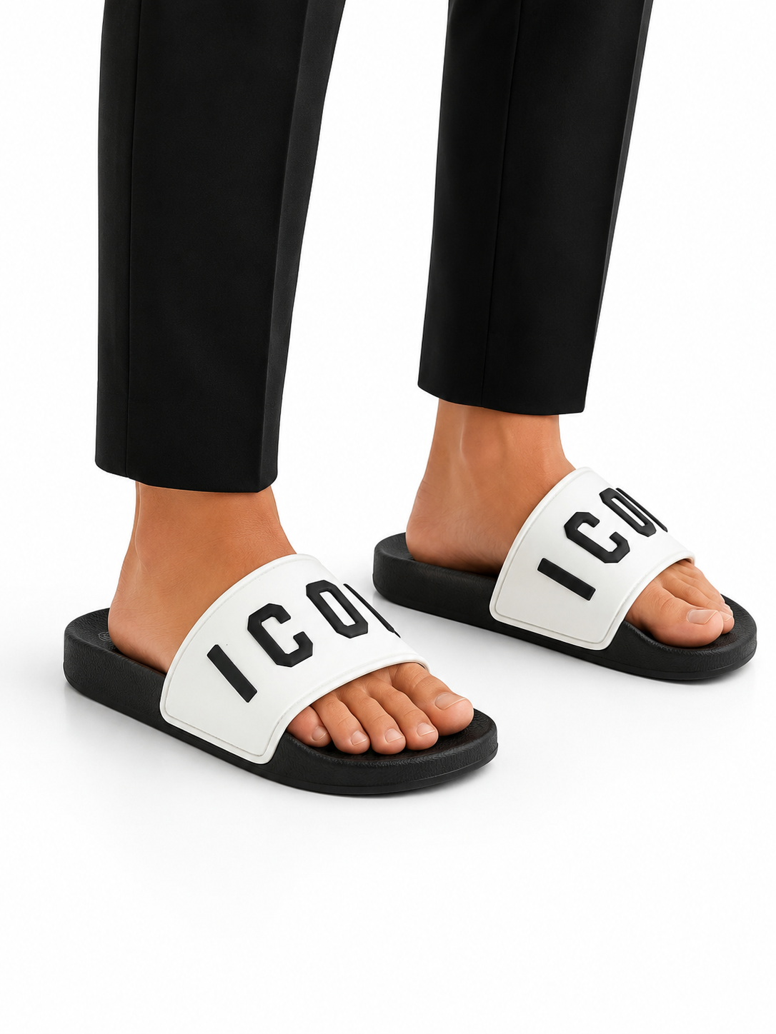 Zwart – Icon Slide Black HE1726-3