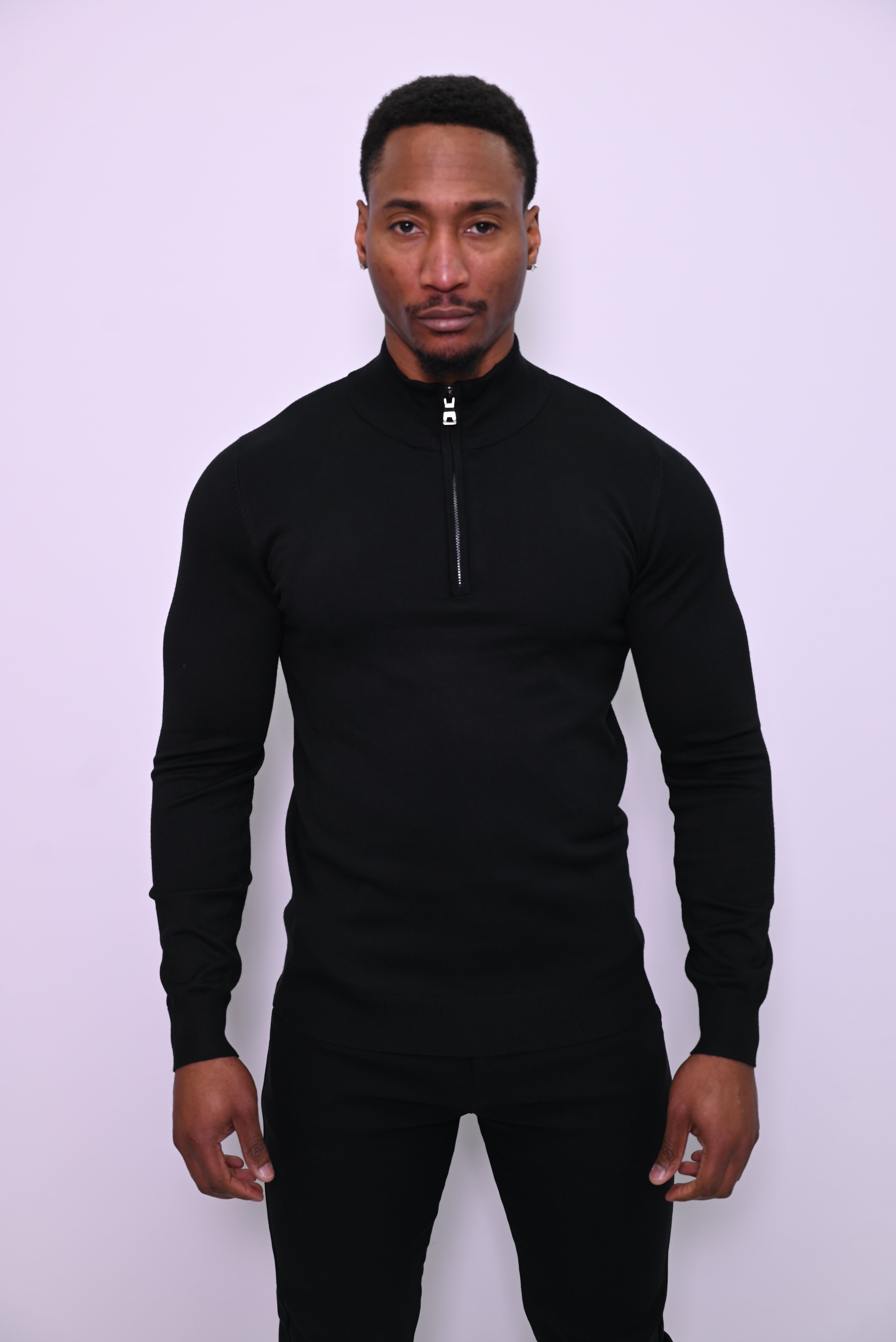 Halfzip trui Leonardo M606