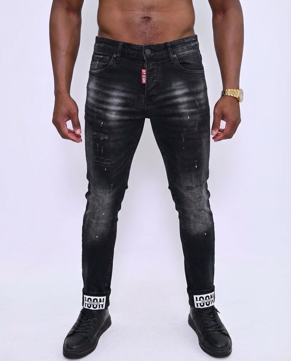 ICON “Black Volt” Jeans – Zwart 225