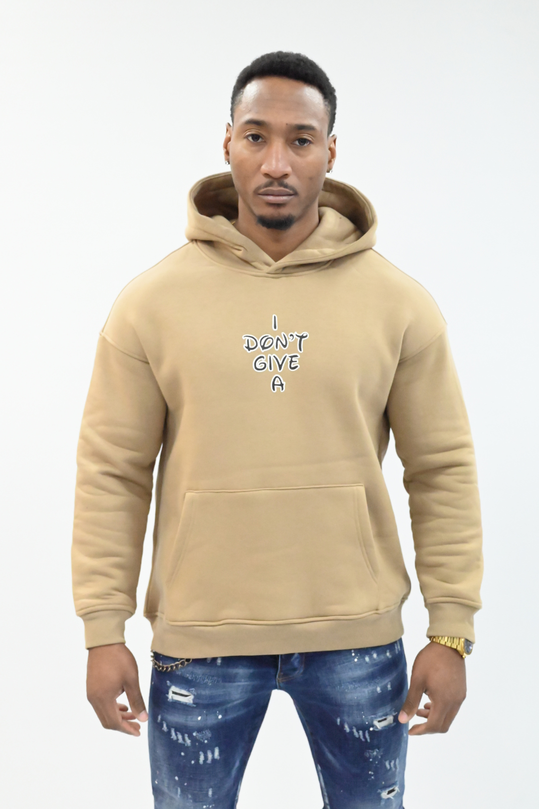 "I don't give a" Hoodie