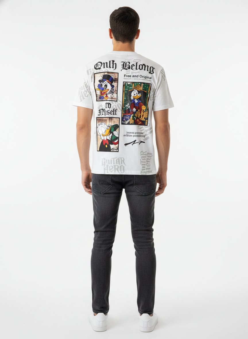 Only Belong Graphic Art Tee FX-347