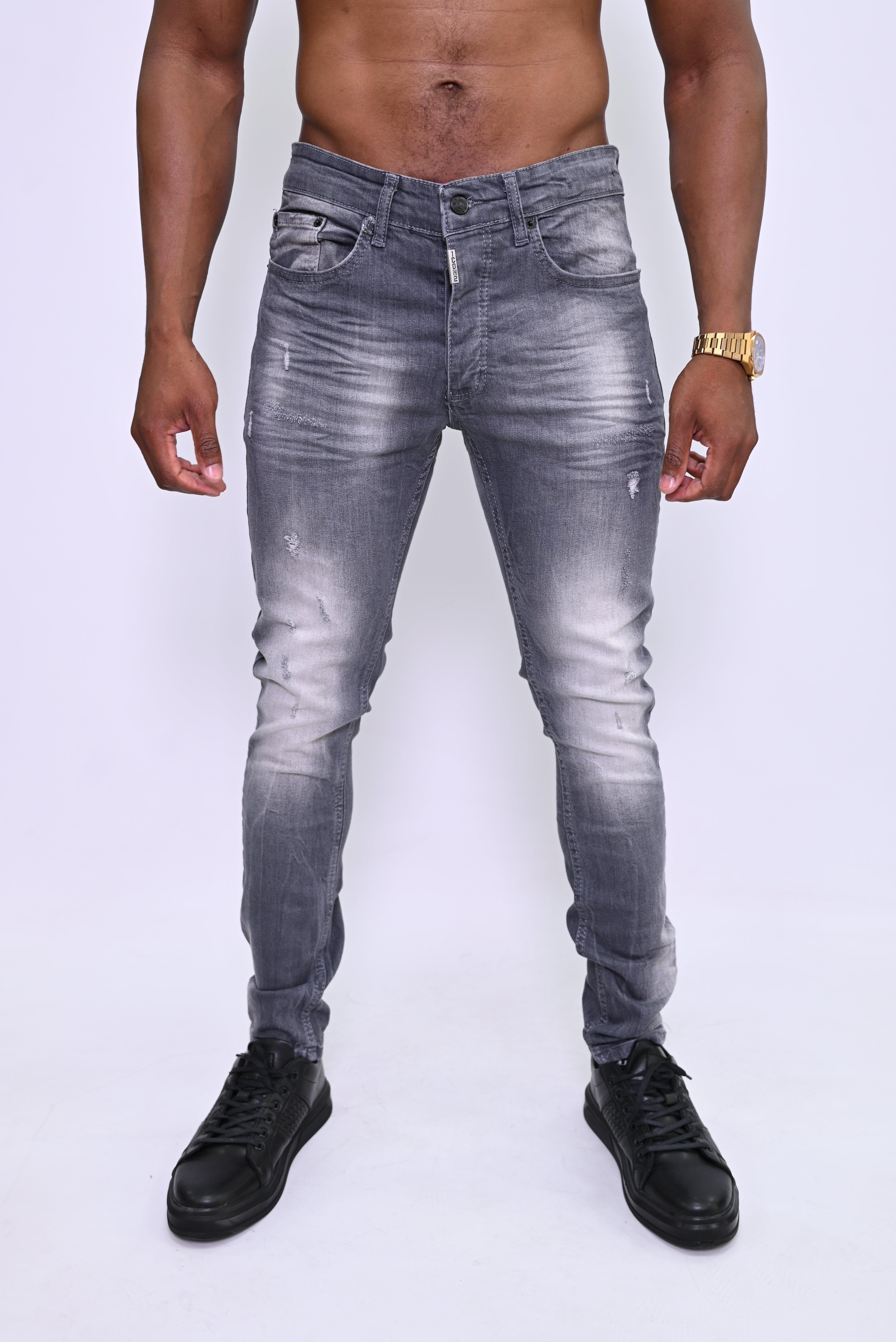 Urban Grey Washed Jeans ICON 9336